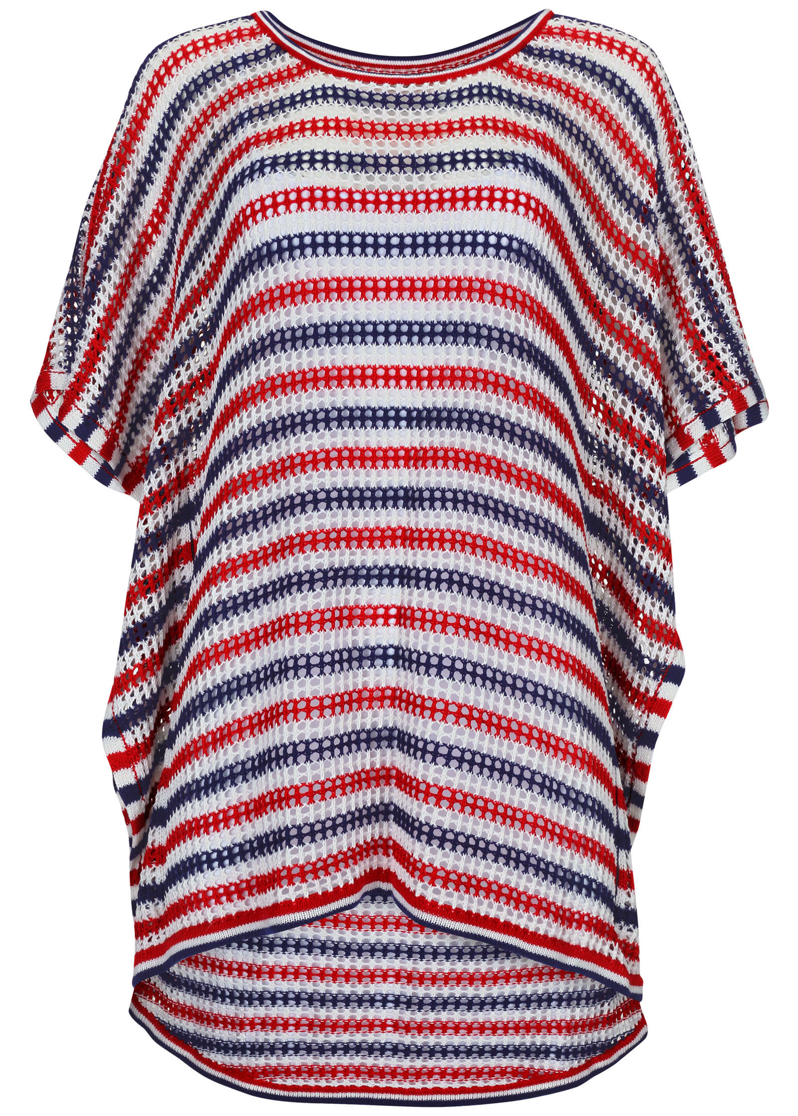 Crochet Cover-Up Dress - Americana - Image 4