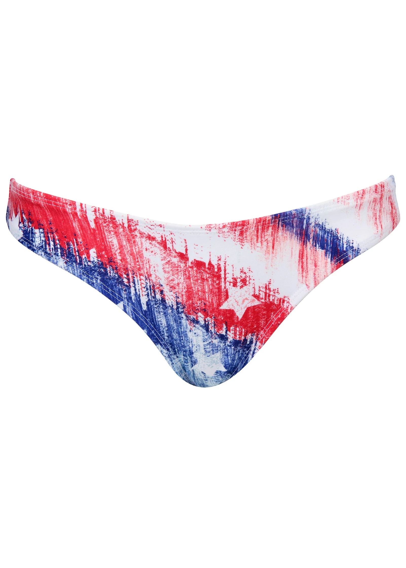 Bali Moderate Bikini Bottom - Boardwalk Flag Small - Image 3
