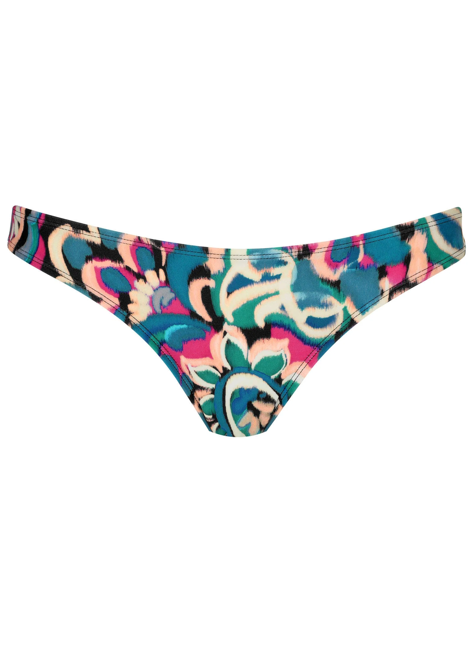 Bali Moderate Bikini Bottom - Fuzzy Paisley - Image 3
