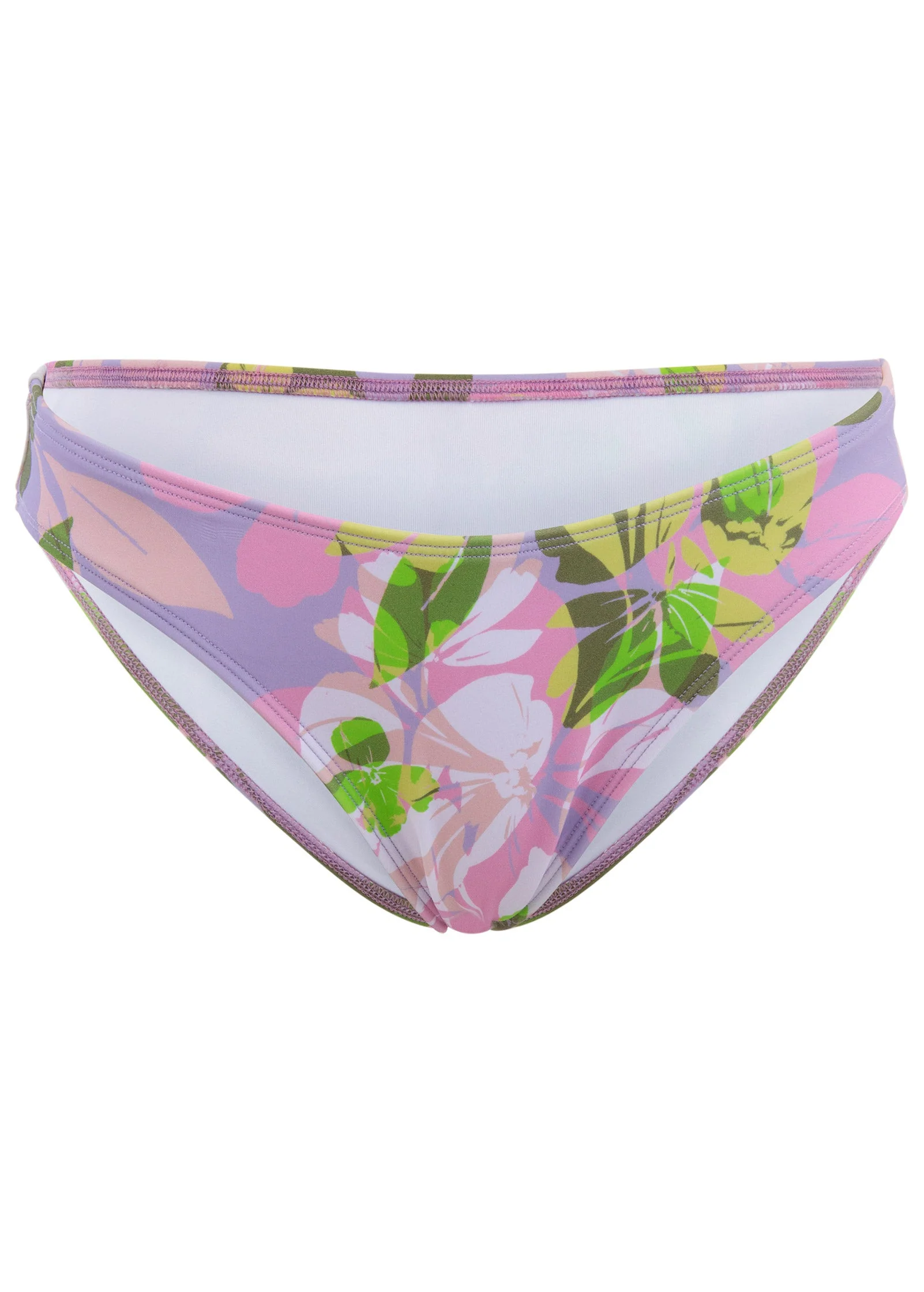 Bali Moderate Bikini Bottom - Lilac Garden - Image 3