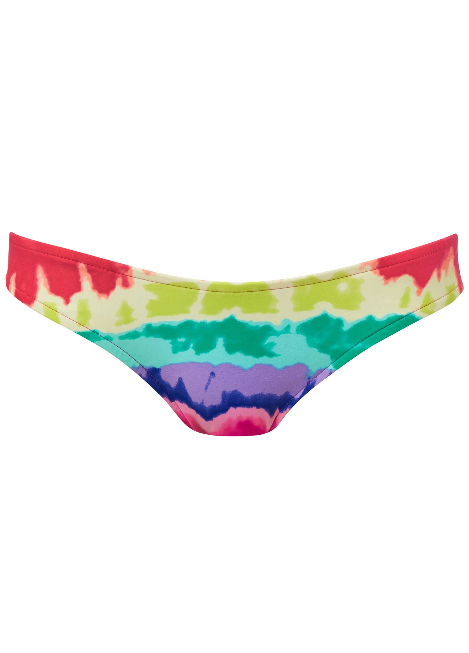 Bali Moderate Bikini Bottom - Color Burst Stripe - Image 3