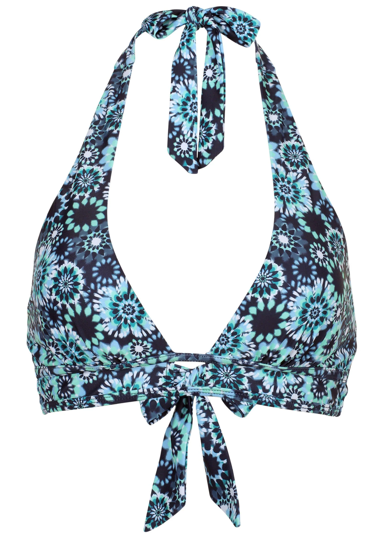 St Thomas Halter Top - Cool Kaleidoscope - Image 3