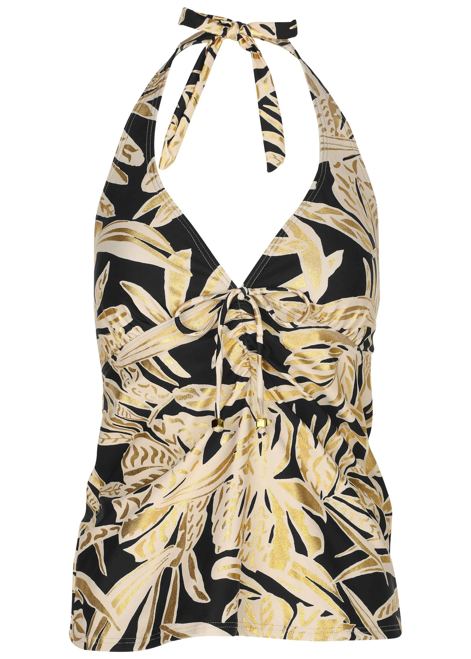 Sicily Halter Tankini - Tricolor Jungle - Image 4