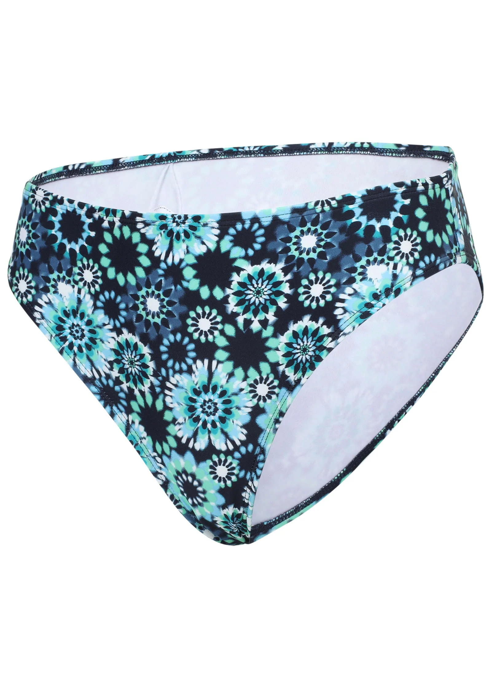 Fiji Moderate Bikini Bottom - Cool Kaleidoscope - Image 3