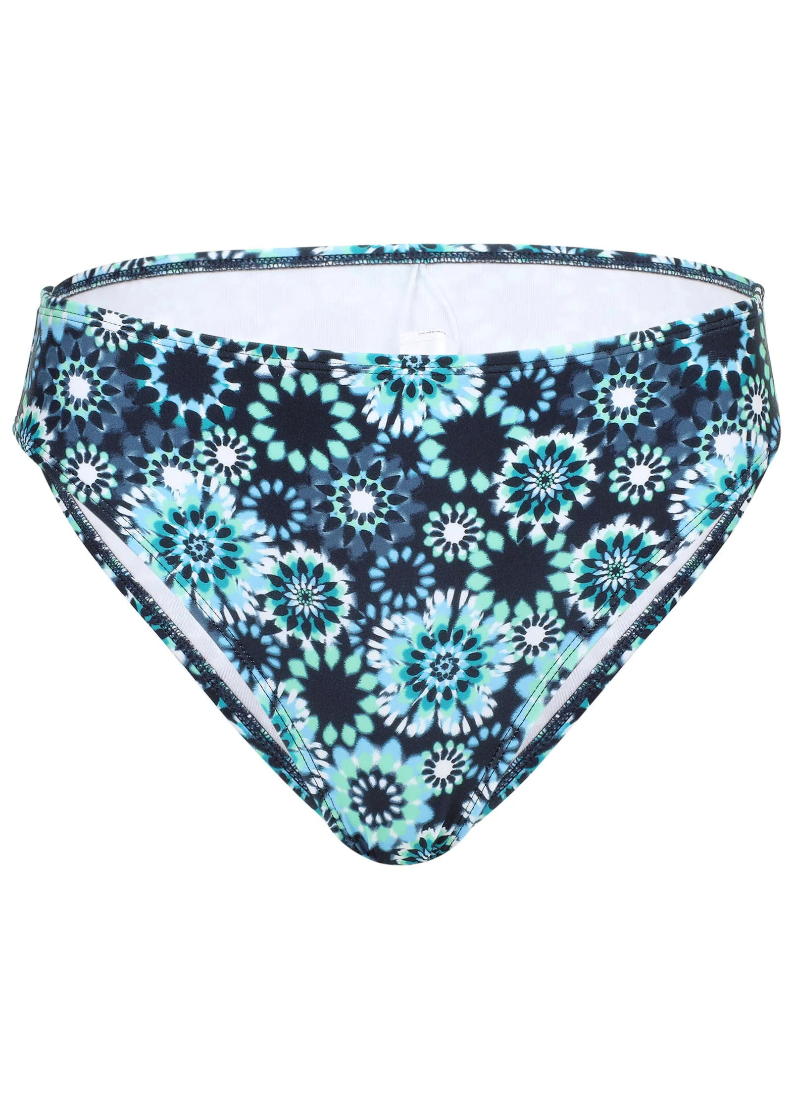 Fiji Moderate Bikini Bottom - Cool Kaleidoscope - Image 4