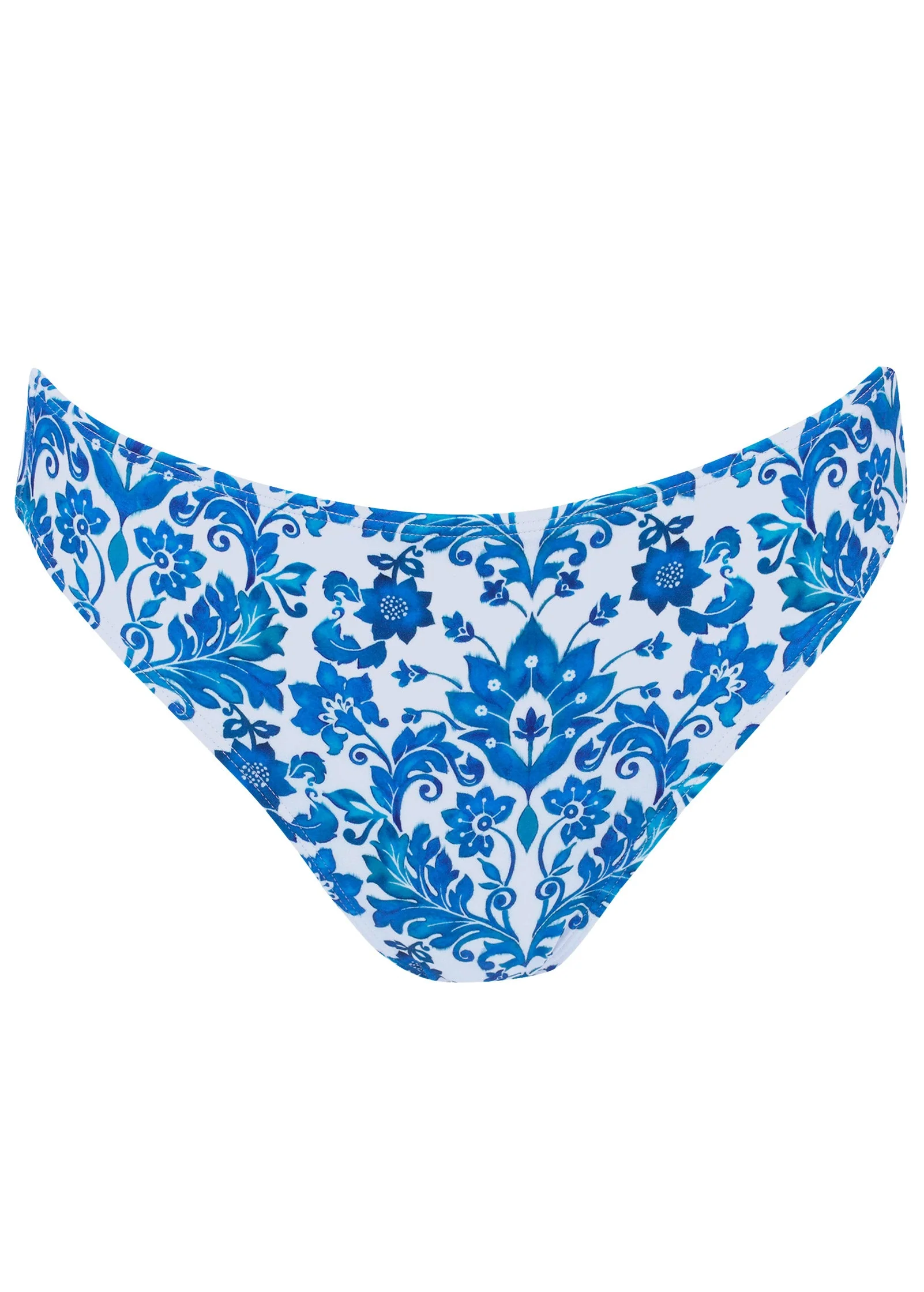 Fiji Moderate Bikini Bottom - Delicate Floral - Image 3
