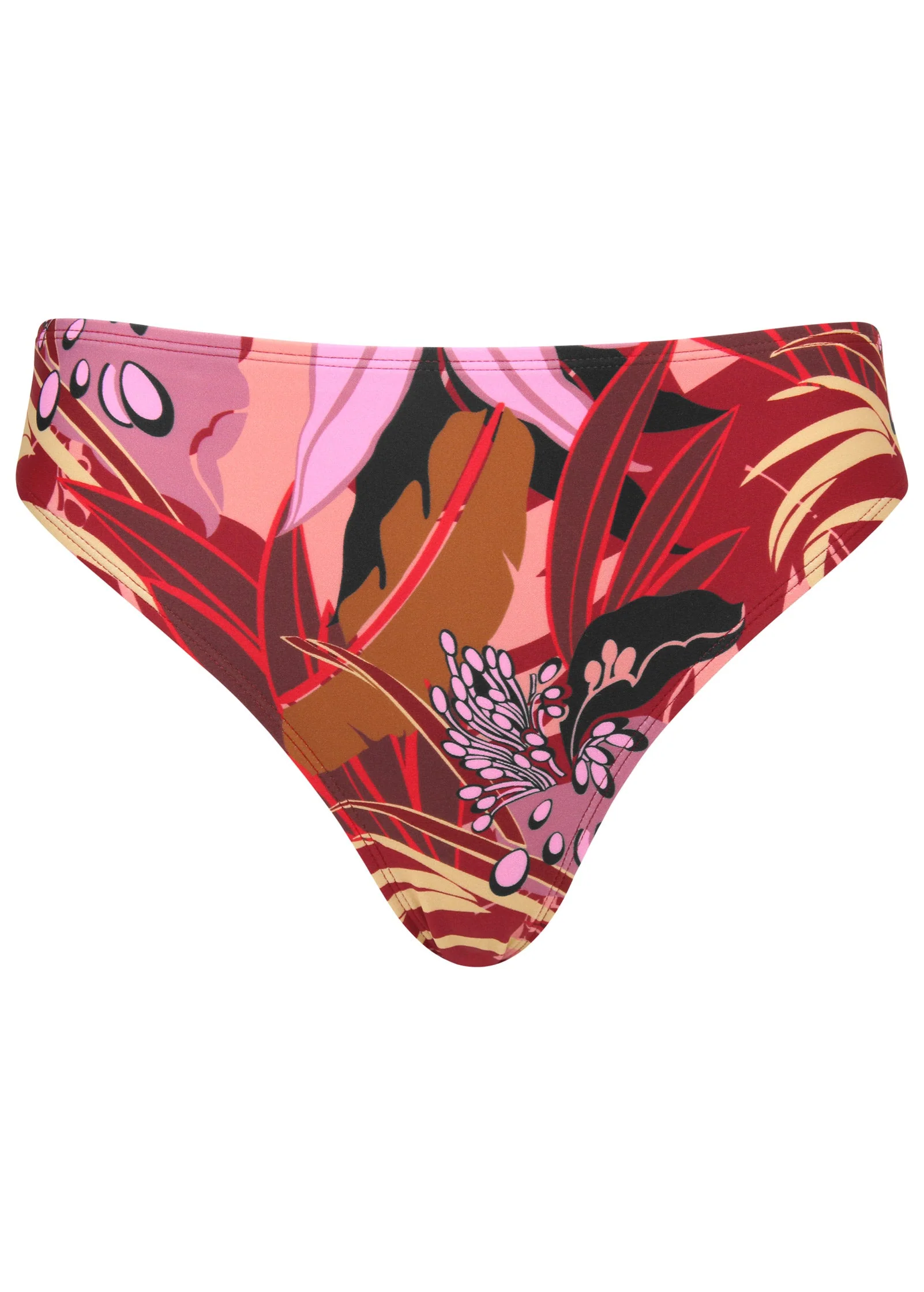 Fiji Moderate Bikini Bottom - Exotic Floral - Image 3