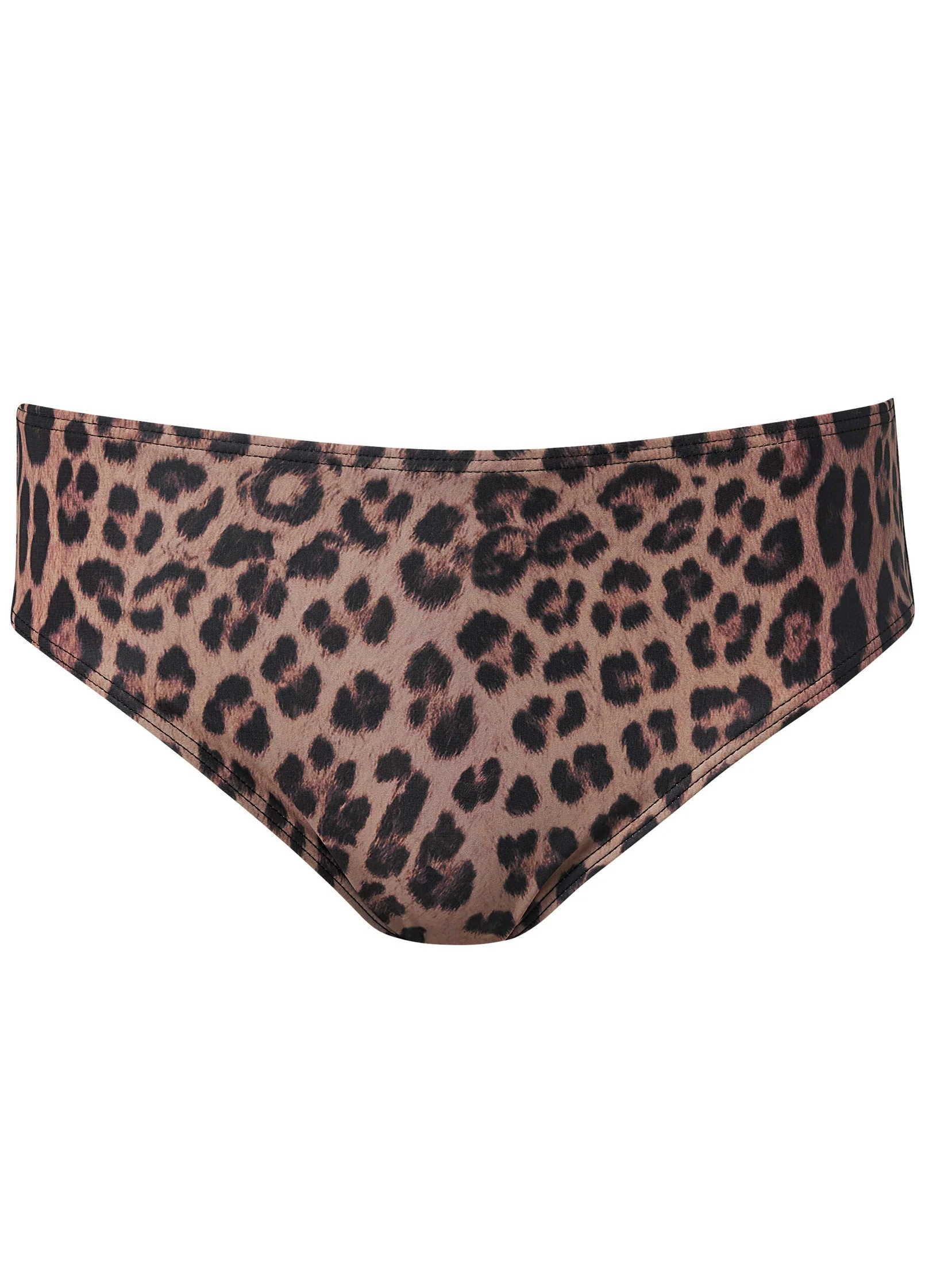 Fiji Moderate Bikini Bottom - Flirty Cheetah - Image 3