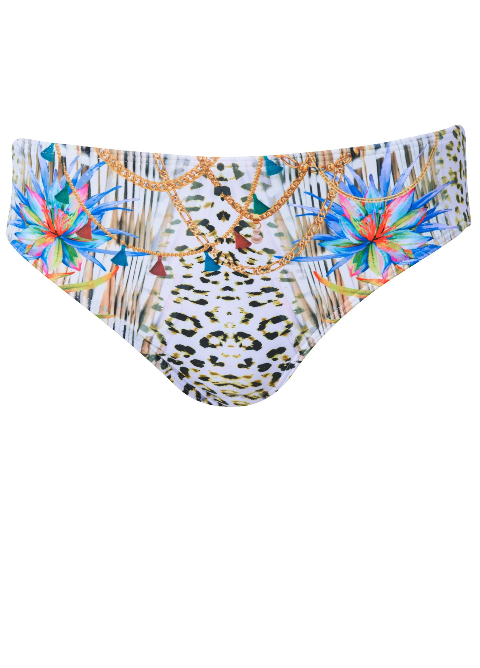 Fiji Moderate Bikini Bottom - Wilde Cat - Image 3
