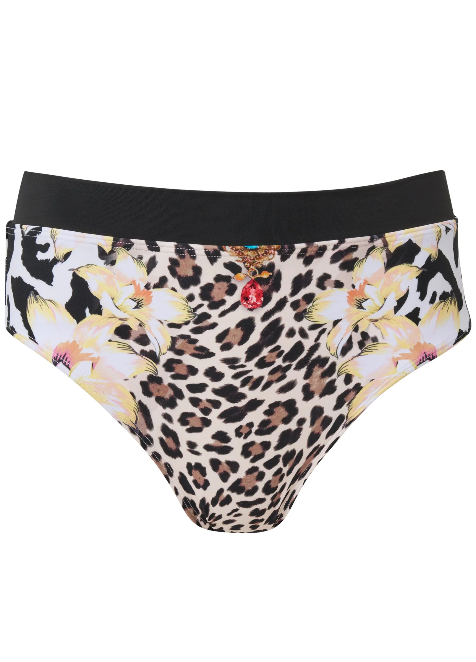 Volley High-Waist Bottom - Feline Divine - Image 3