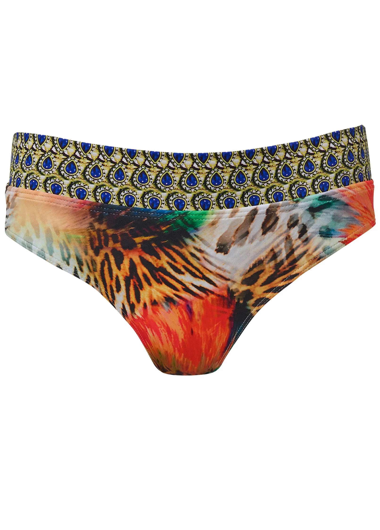 Volley High-Waist Bottom - Island Delight - Image 2
