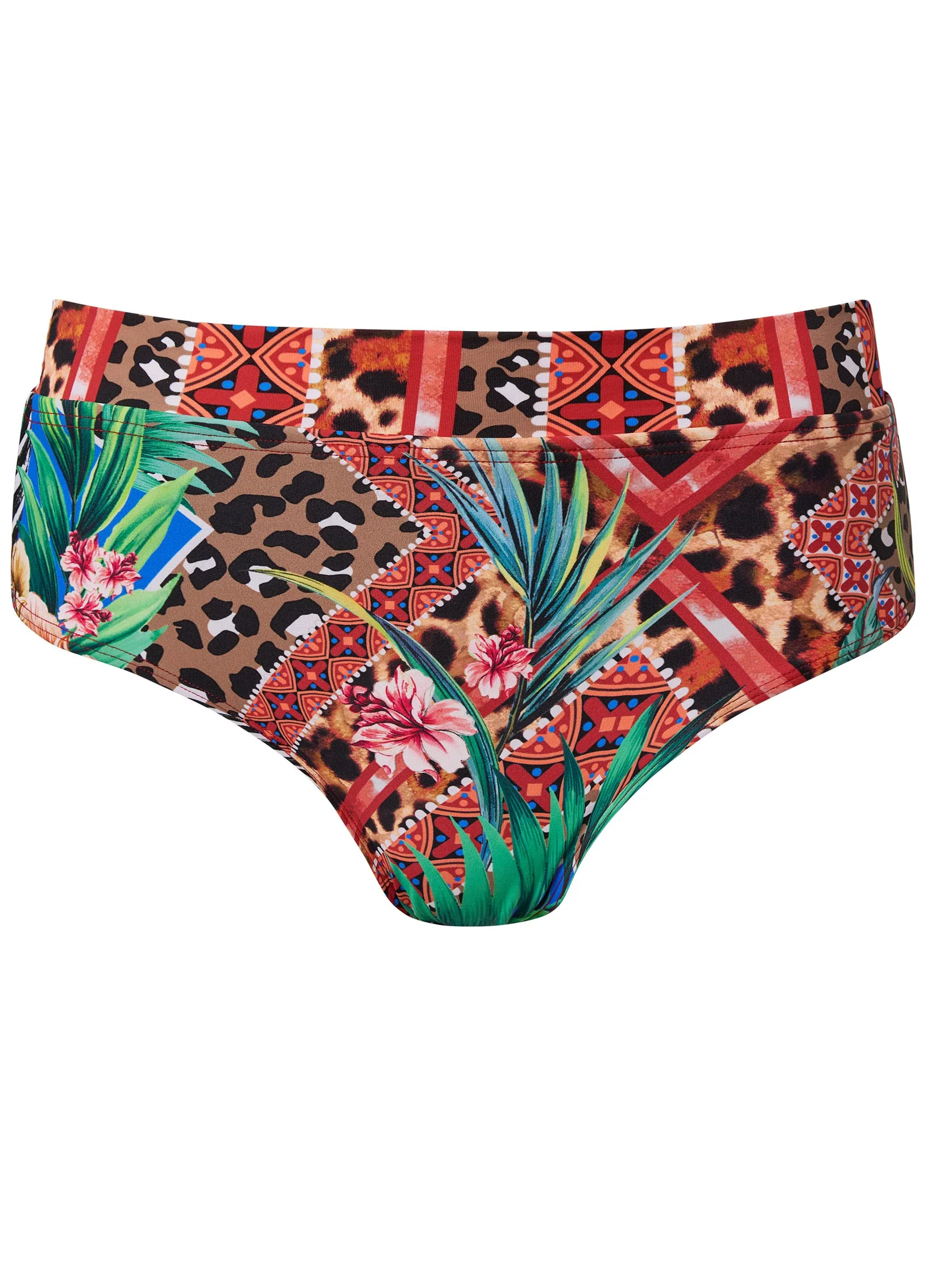 Volley High-Waist Bottom - Tropical Nature - Image 3
