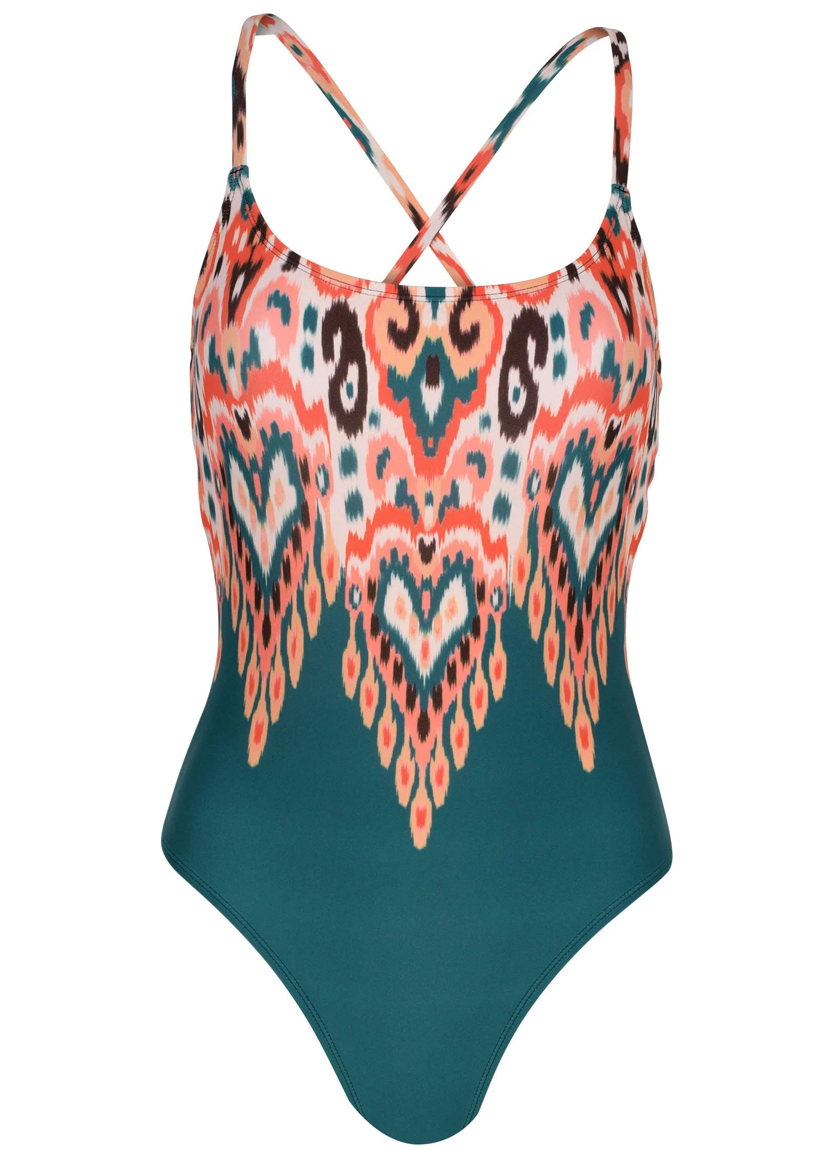 Bondi One-Piece Swimsuit - Ikat Chandelier - Image 3
