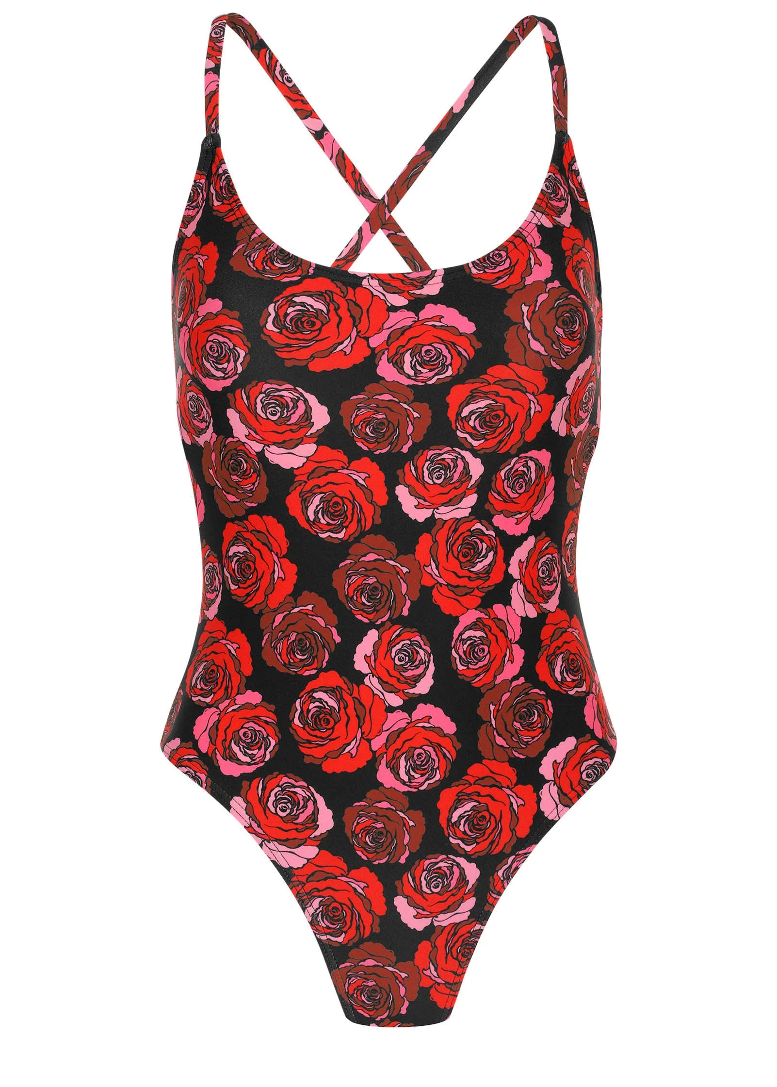 Bondi One-Piece Swimsuit - Rose Garden - Image 4