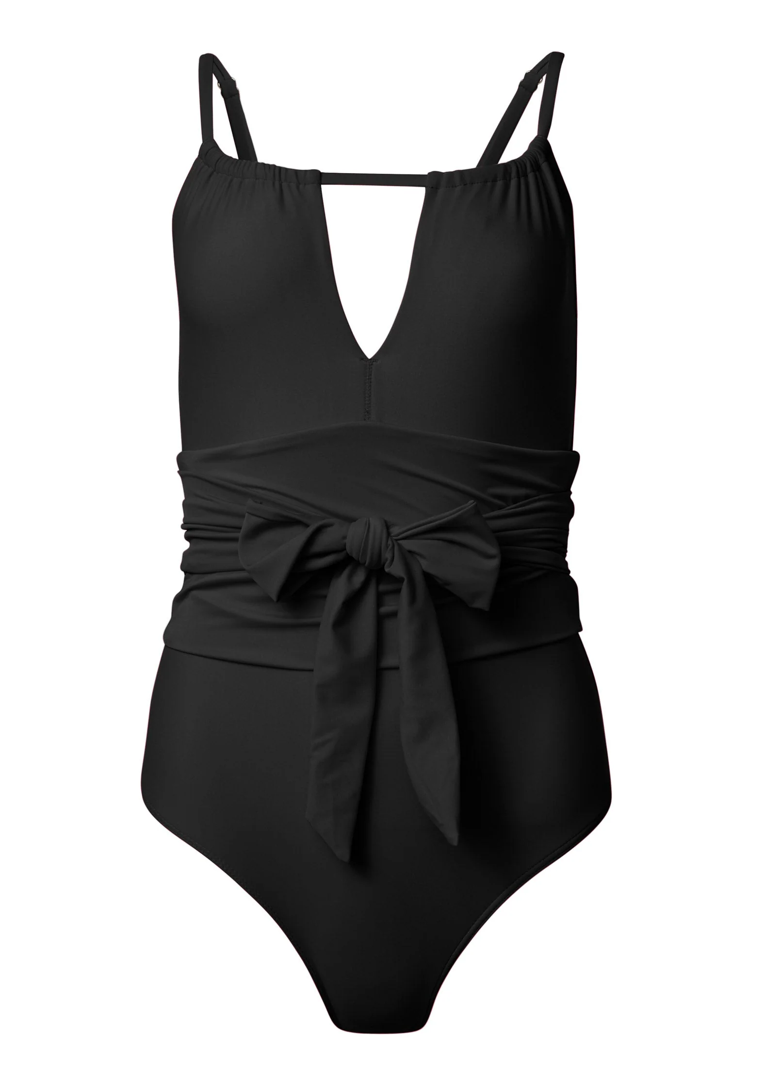 Belted One-Piece - Black Beauty - Image 3