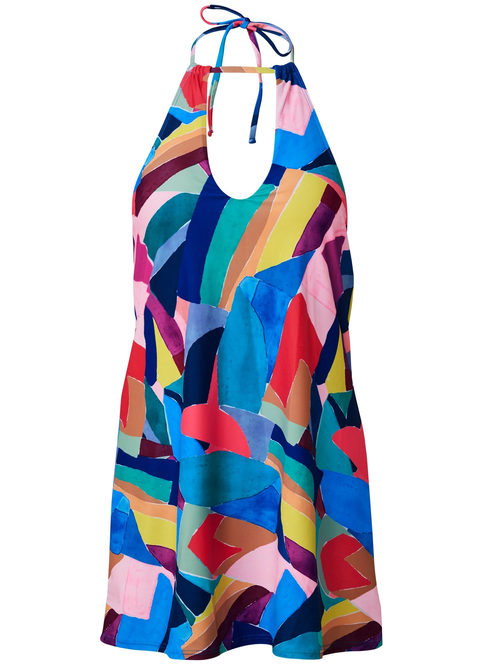 High-Neck Swim Dress - Living Art - Image 4