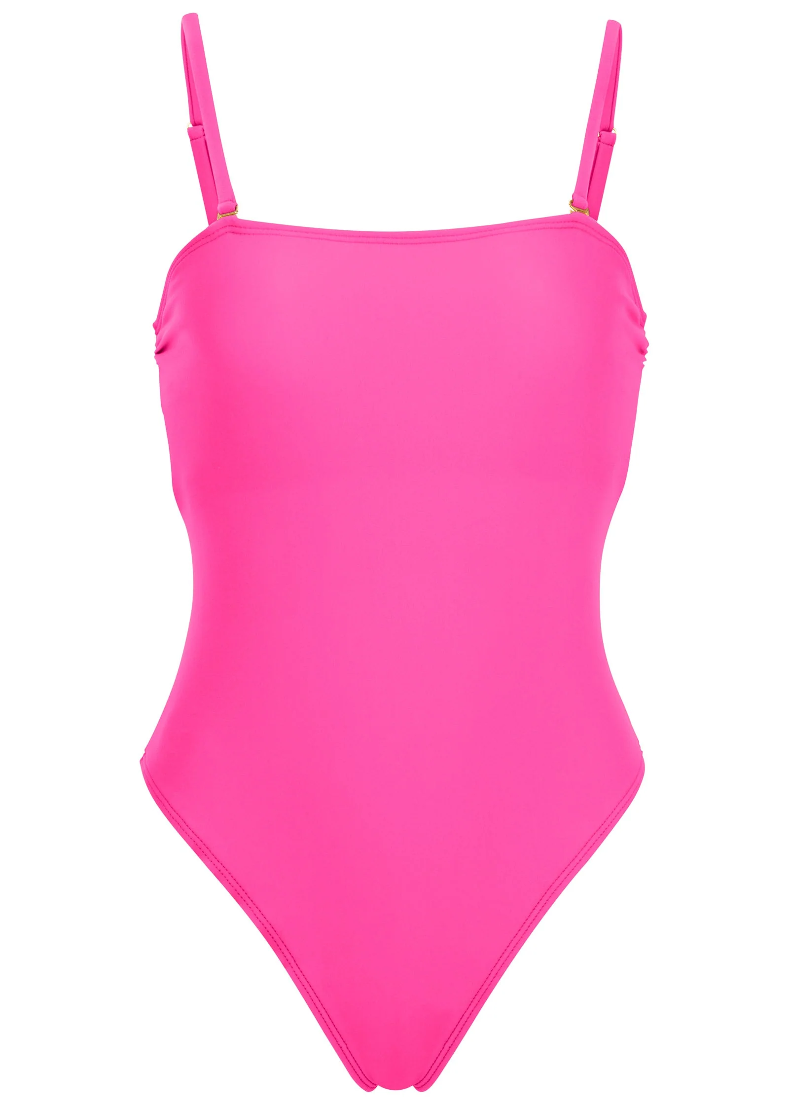 Cabo Bandeau One-Piece - Hot Pink - Image 3