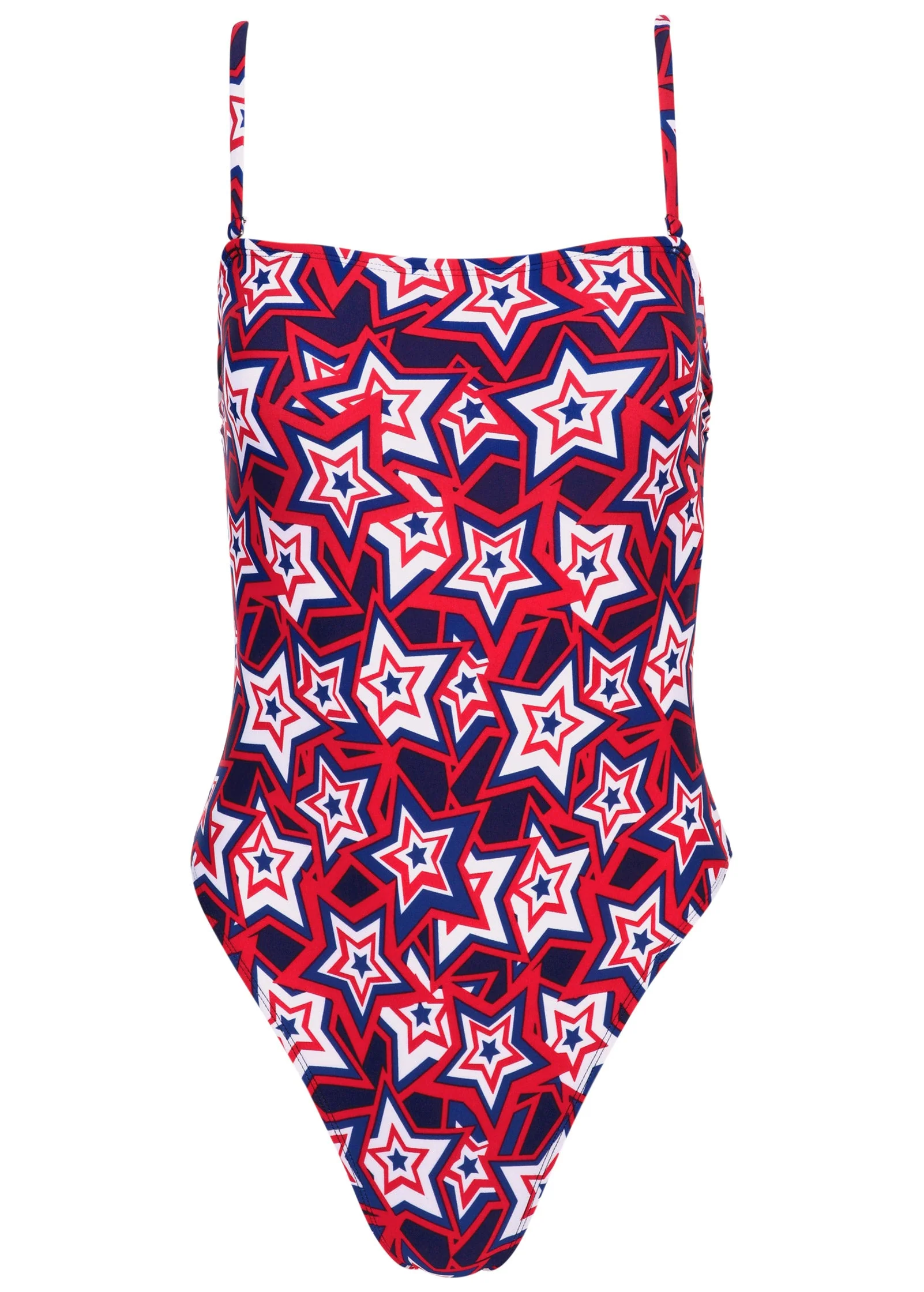 Cabo Bandeau One-Piece - Retro Star - Image 2