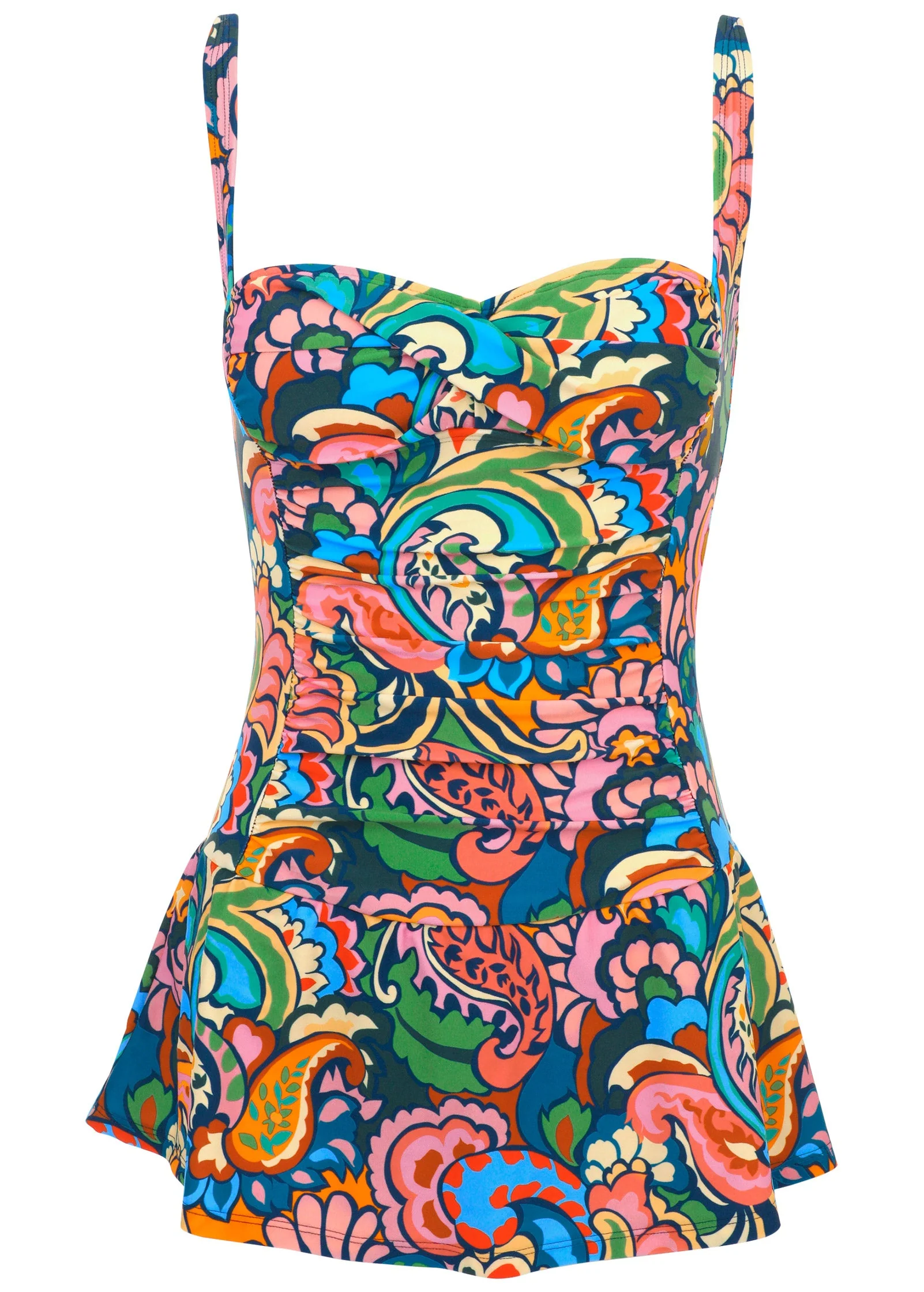 St. Tropez Swim Dress - Fiesta Paisley - Image 4