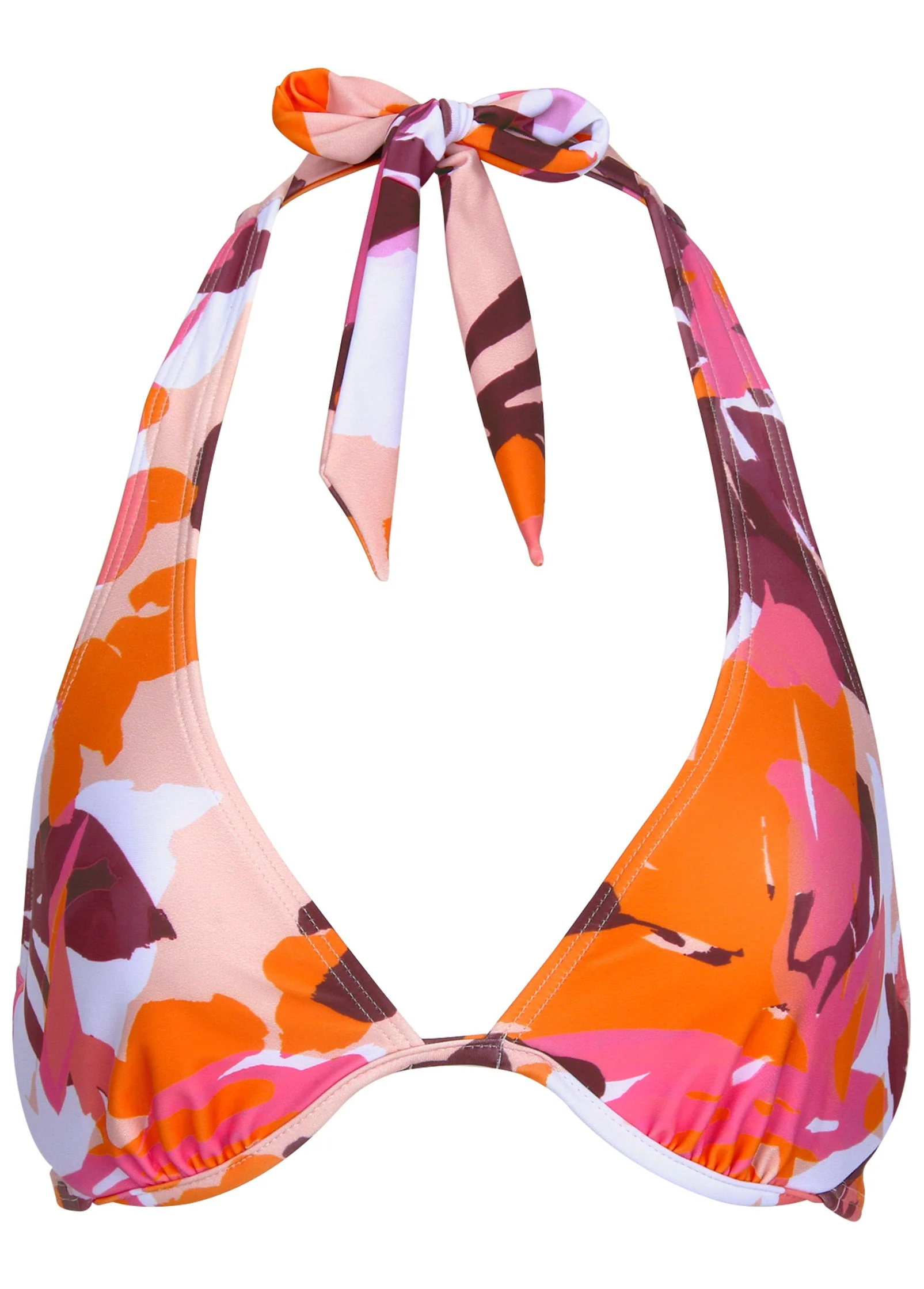 Belize Underwire Halter Top - Desert Floral - Image 3