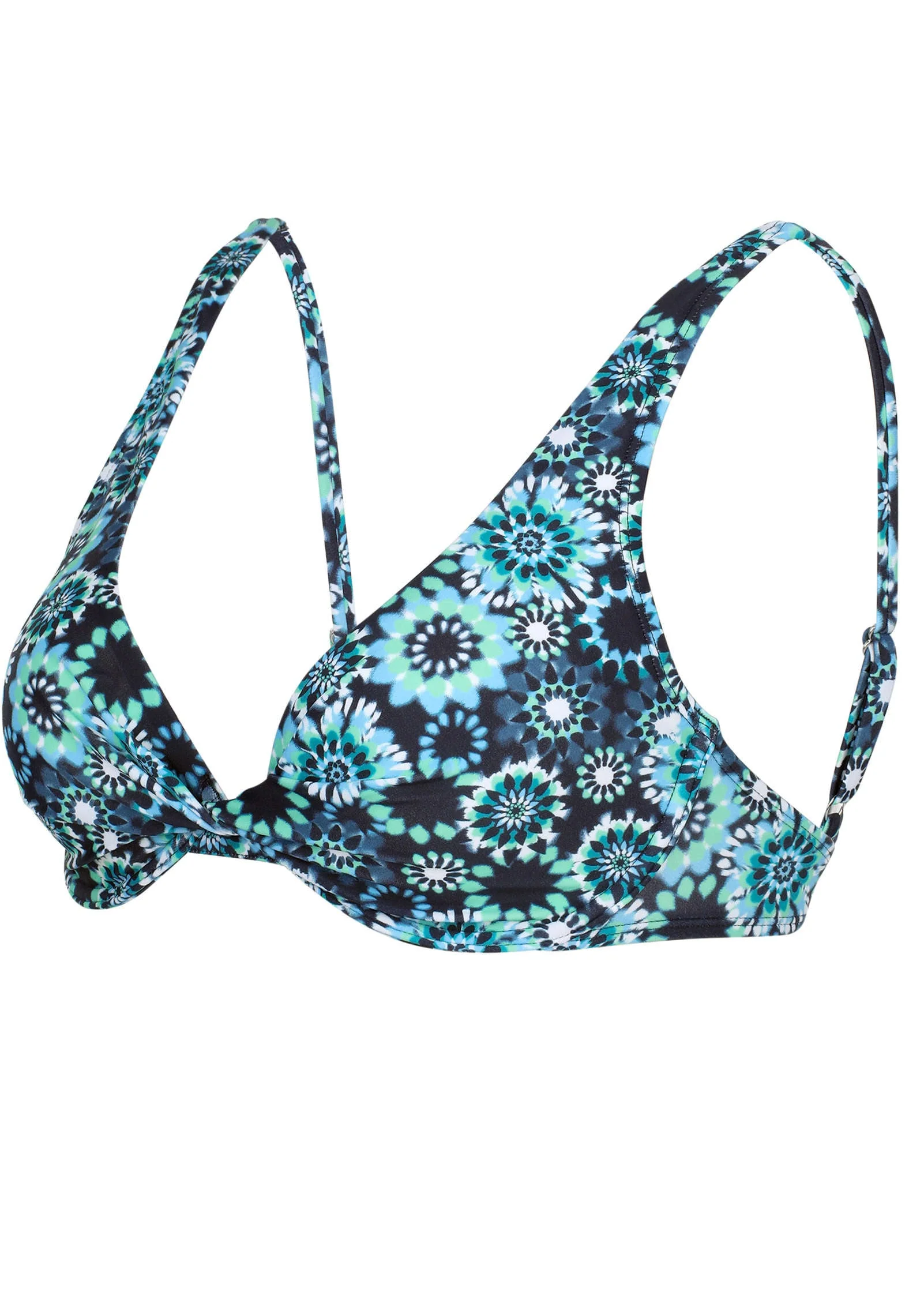 Antigua Twist Bikini Top - Cool Kaleidoscope - Image 2