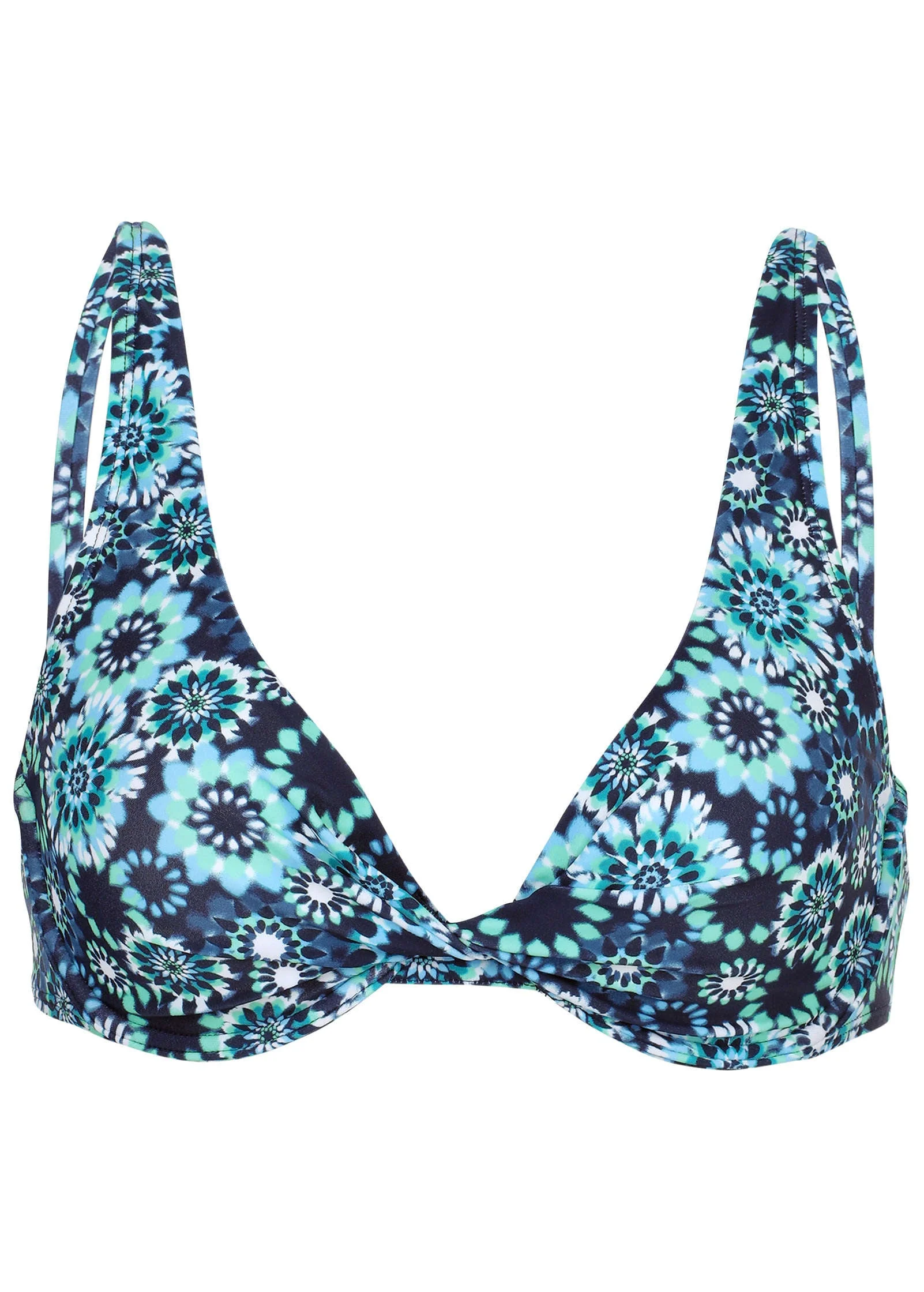 Antigua Twist Bikini Top - Cool Kaleidoscope - Image 3