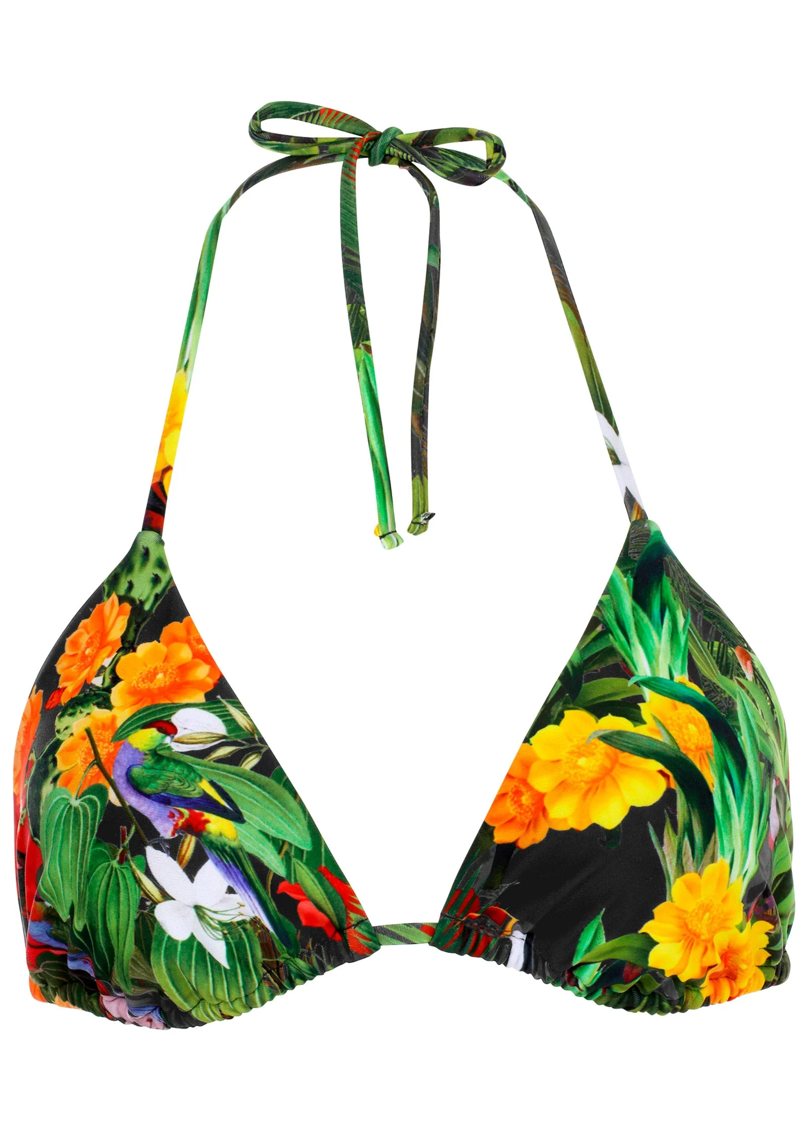 Bahamas Triangle Bikini Top - Jungle Paradise - Image 4