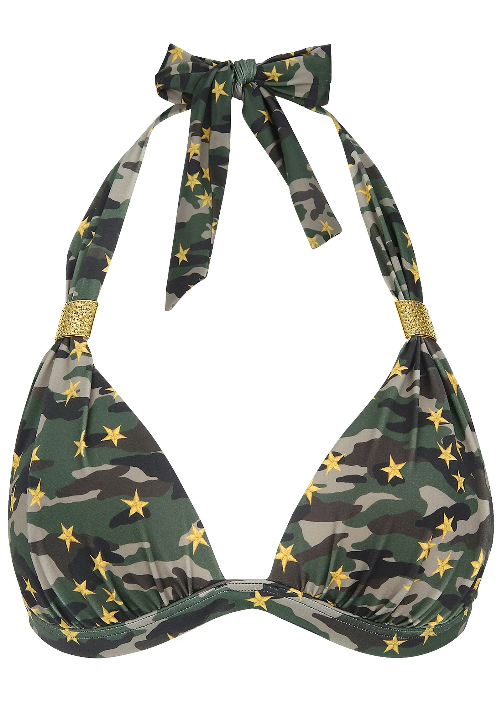 Goddess Push-Up Halter Top - Starry Camo - Image 3