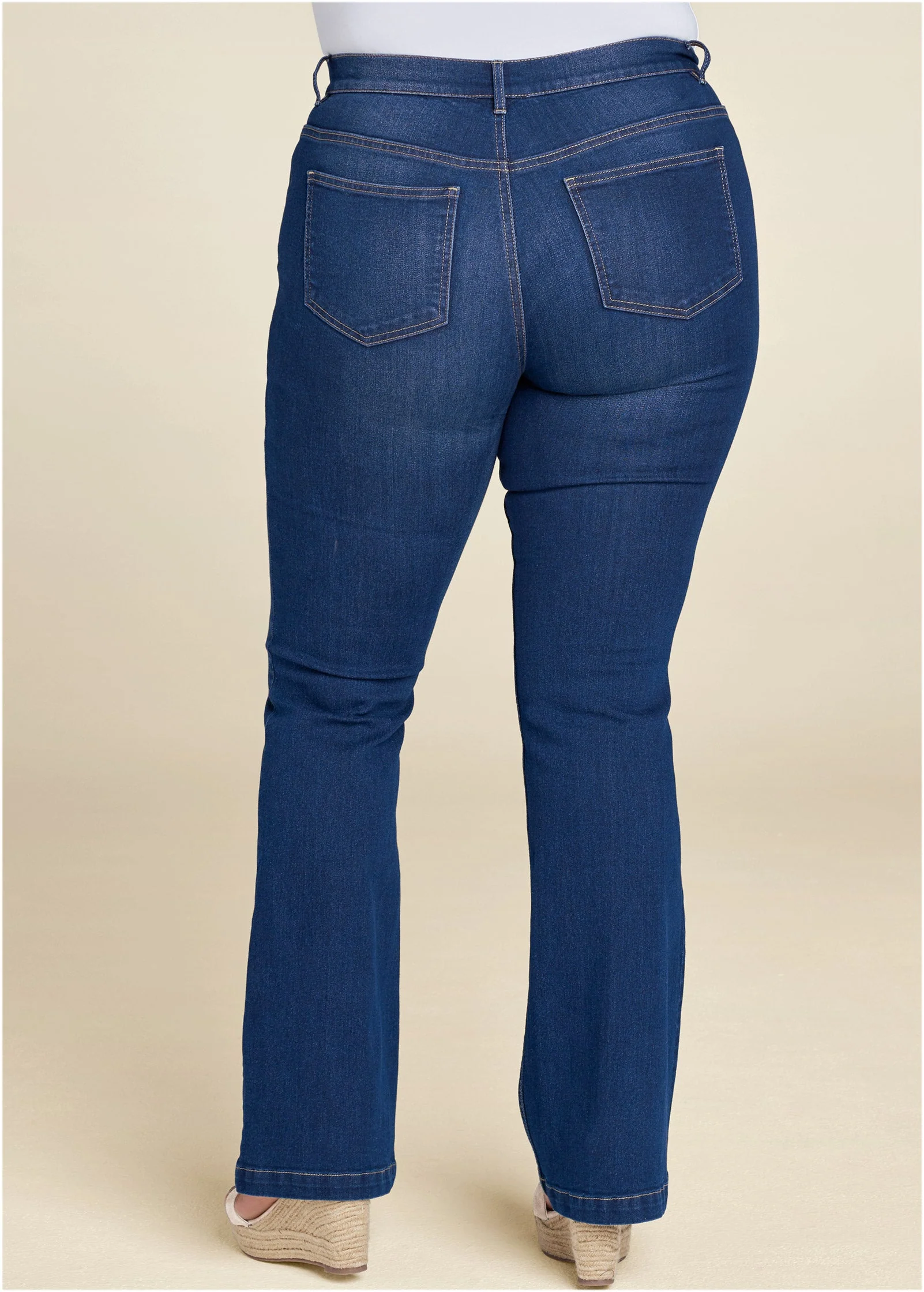 Halle Bootcut Jeans - Dark Wash - Image 8