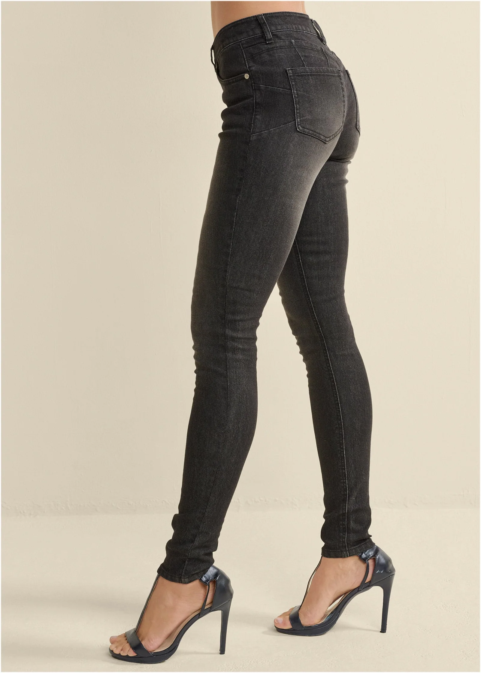 Lift Jeans - Black Denim - Image 4