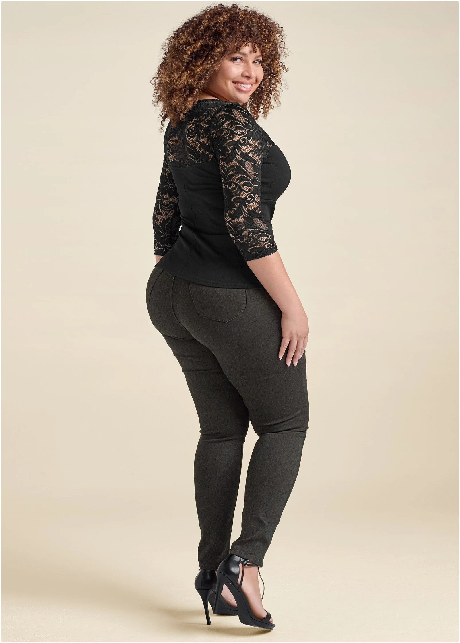 Lift Jeans - Black Denim - Image 6