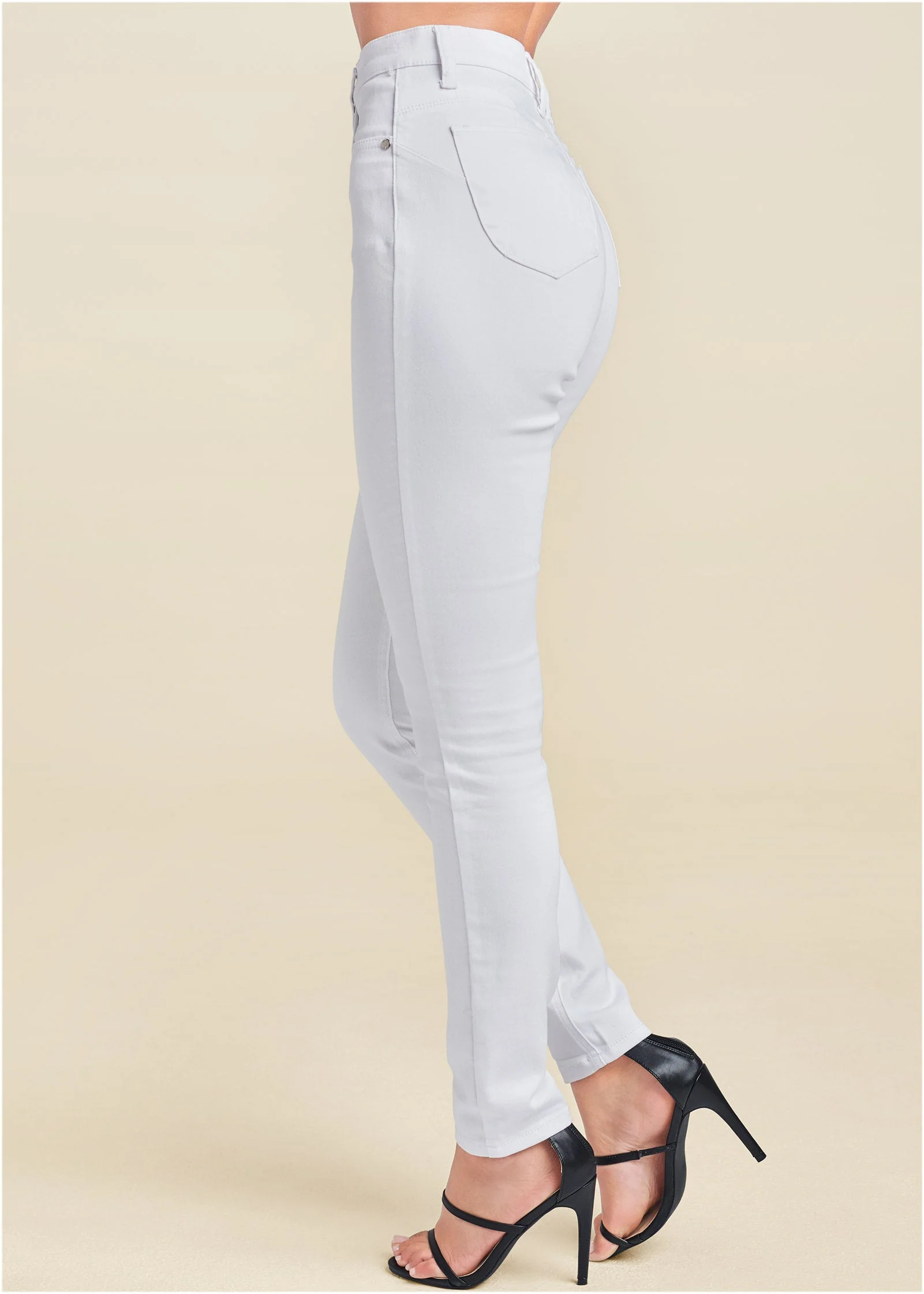 Lift Jeans - White Denim - Image 4