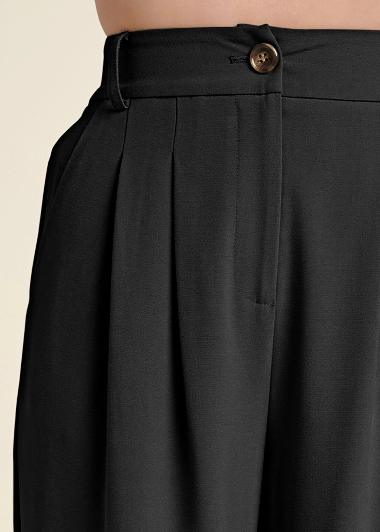 Suiting Trouser Pants - Black - Image 5