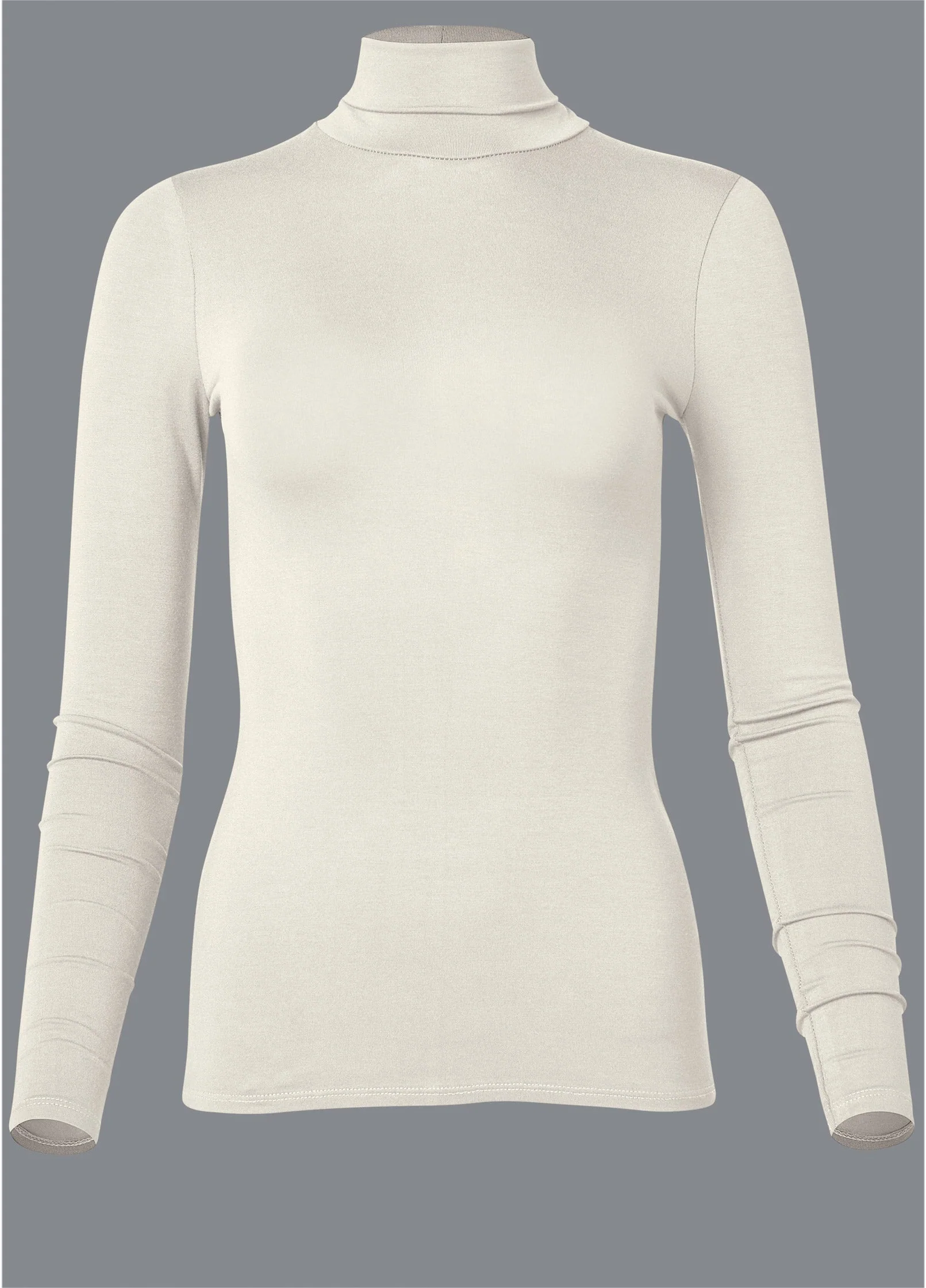 Back Cut-Out Casual Top - Off White - Image 6