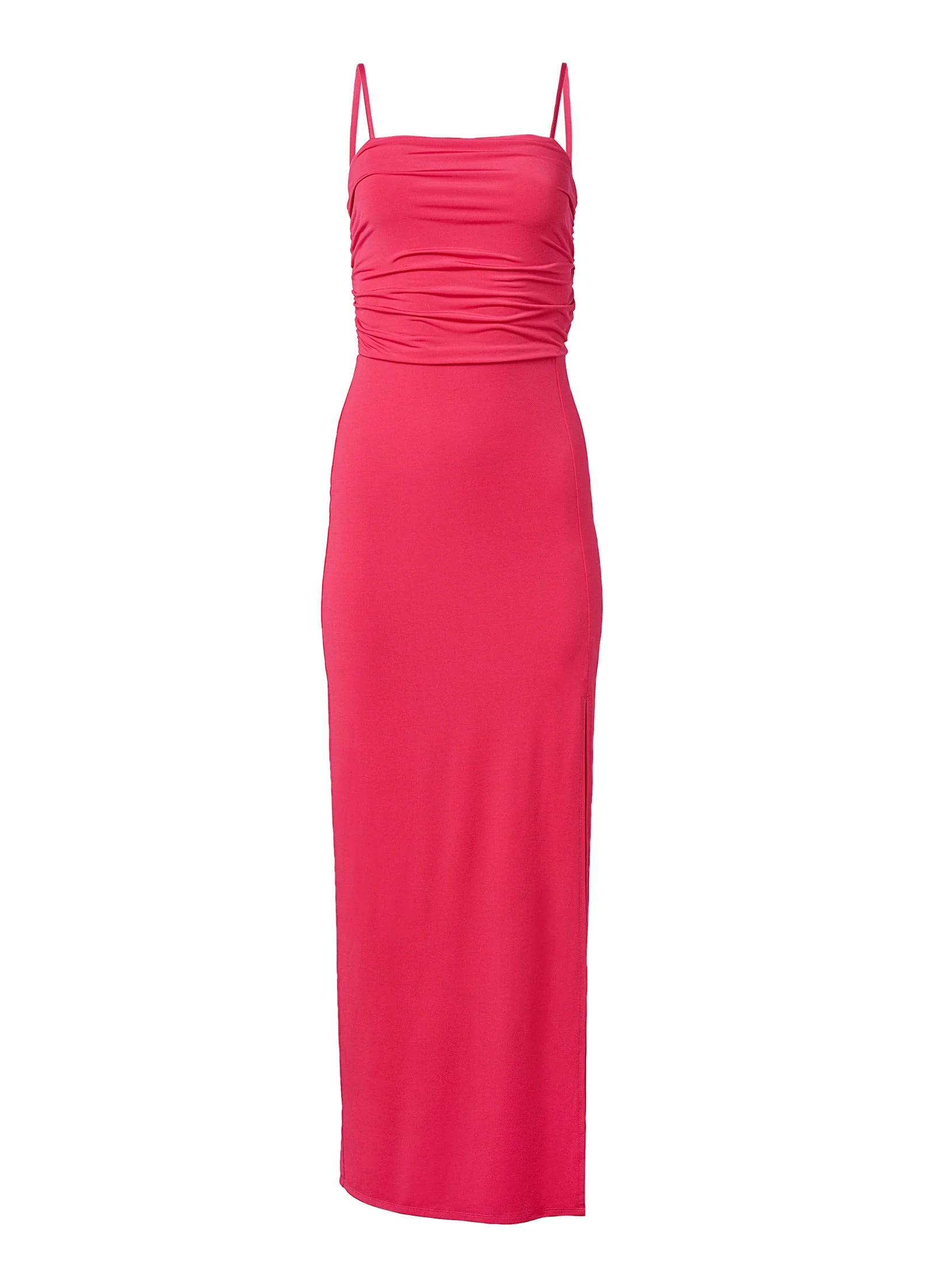 Strapless Maxi Dress - Red - Image 5
