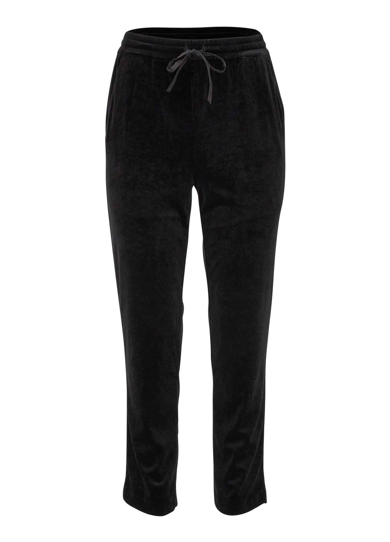 Velveteen Pull On Pants - Jet Black - Image 7