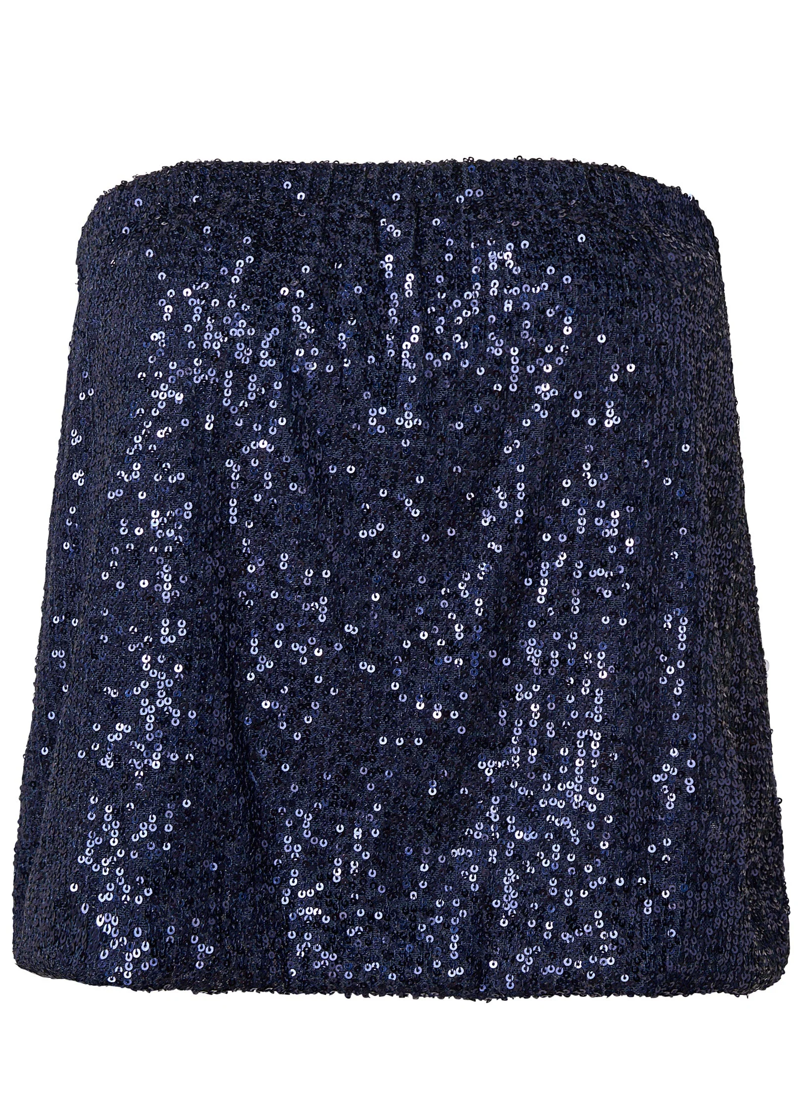Sequin Tube Top - Navy - Image 6