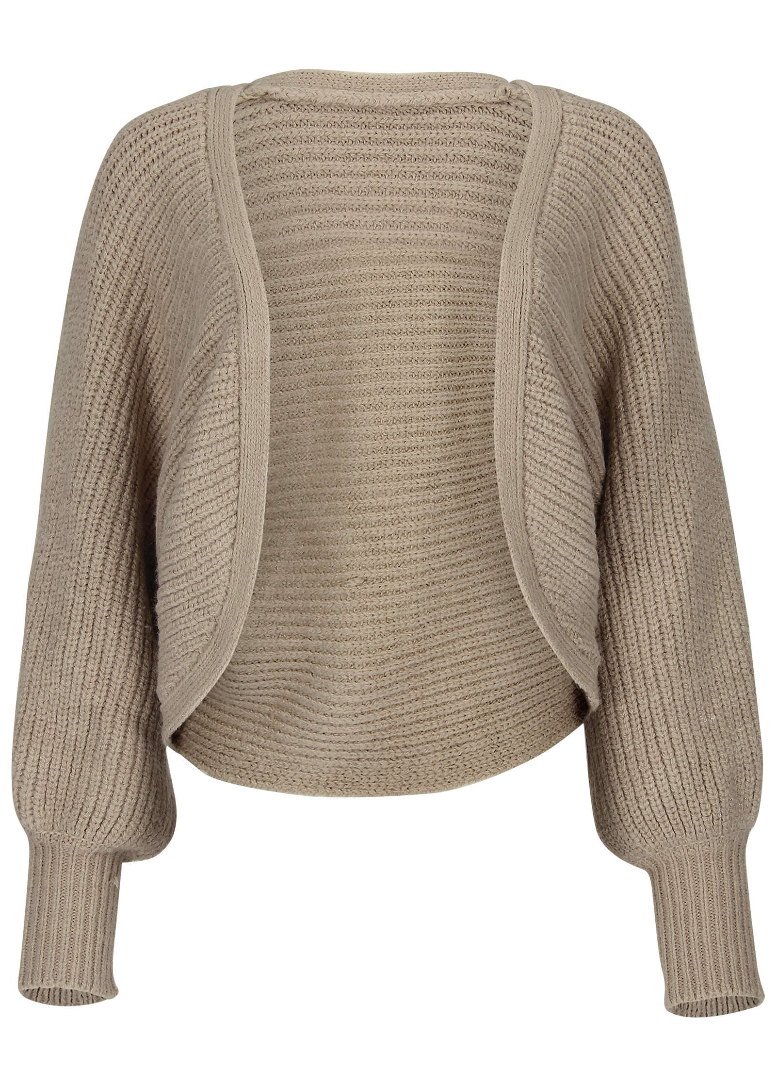 Shrug Cardigan - Oxford Tan - Image 4