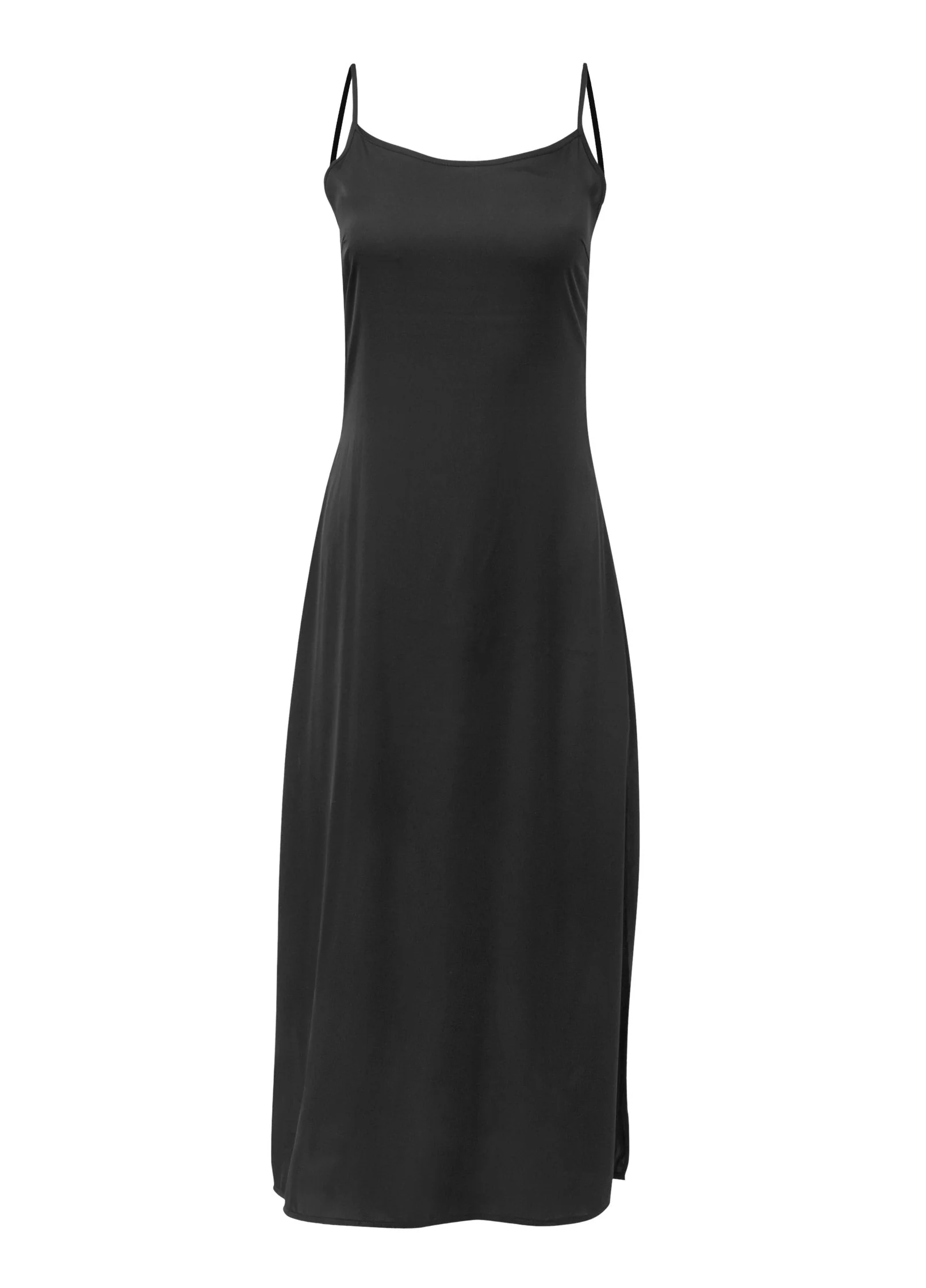 Slip Dress - Jet Black - Image 5