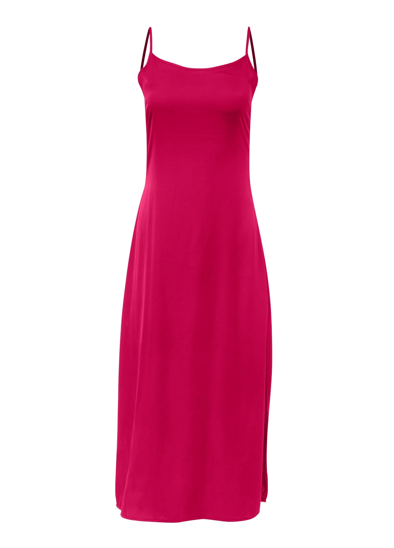 Slip Dress - Fuchsia - Image 5