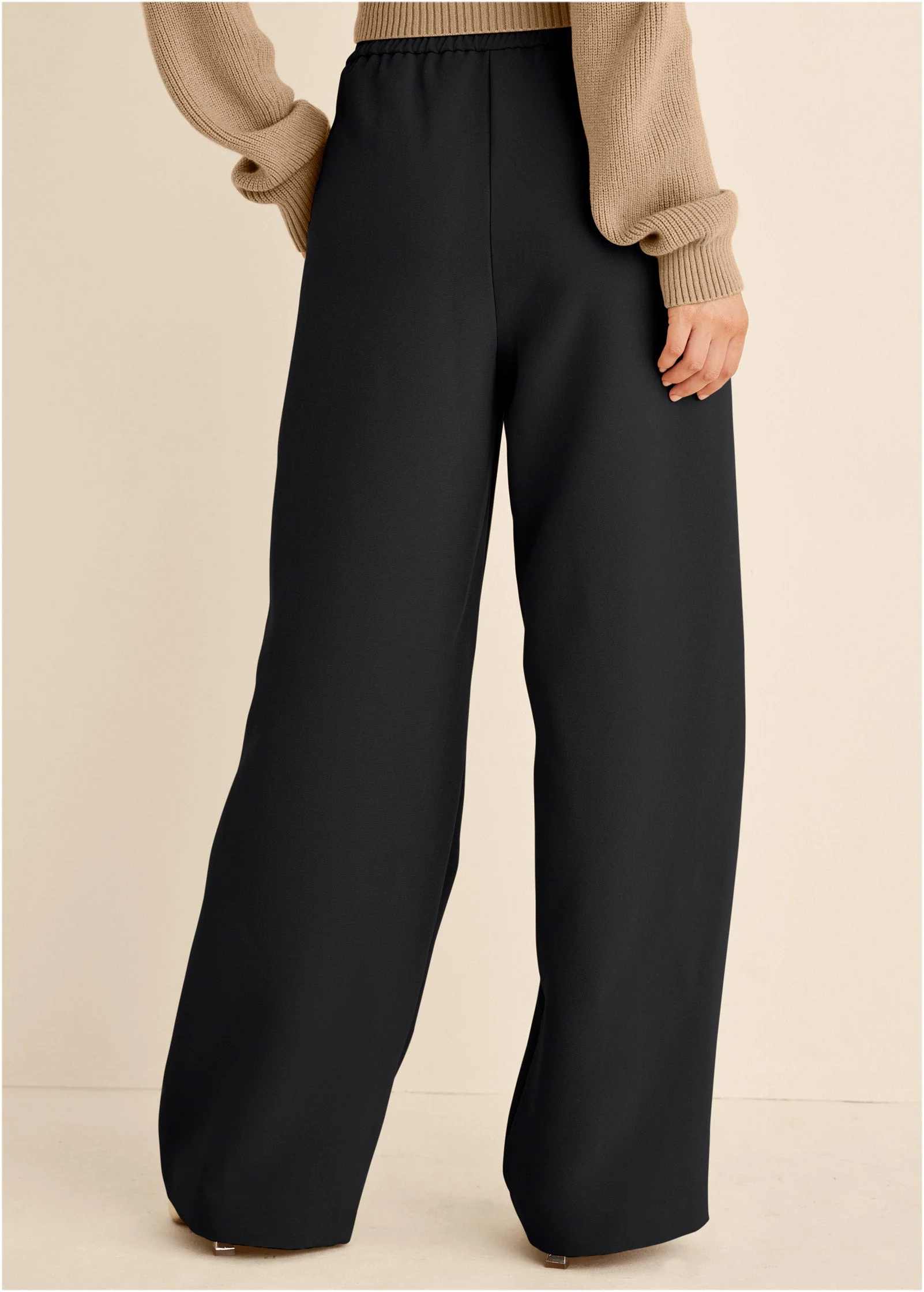 Trouser Pants - Jet Black - Image 3