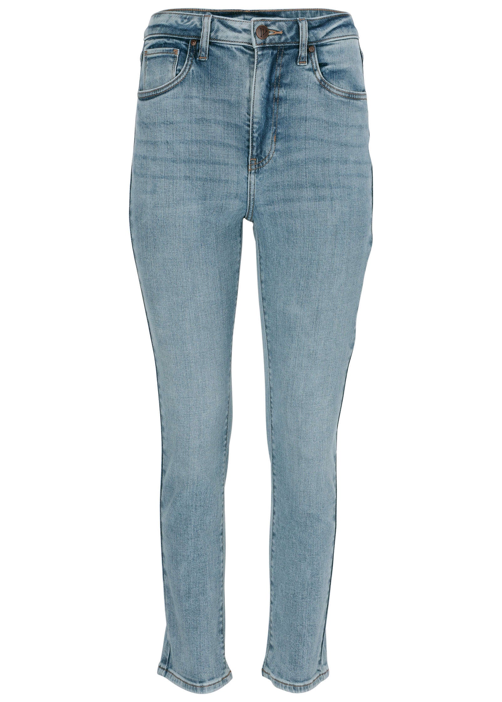 Audrey Straight Leg Jeans - Light Wash - Image 5
