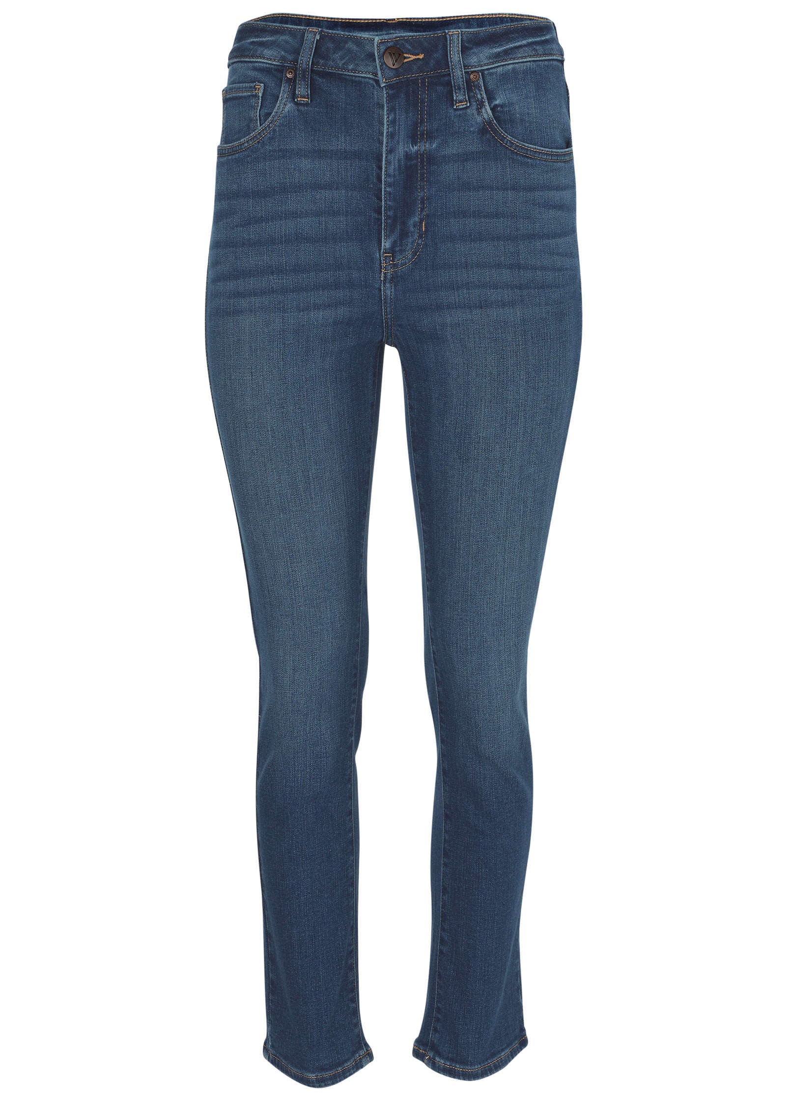 Audrey Straight Leg Jeans - Medium Wash - Image 5