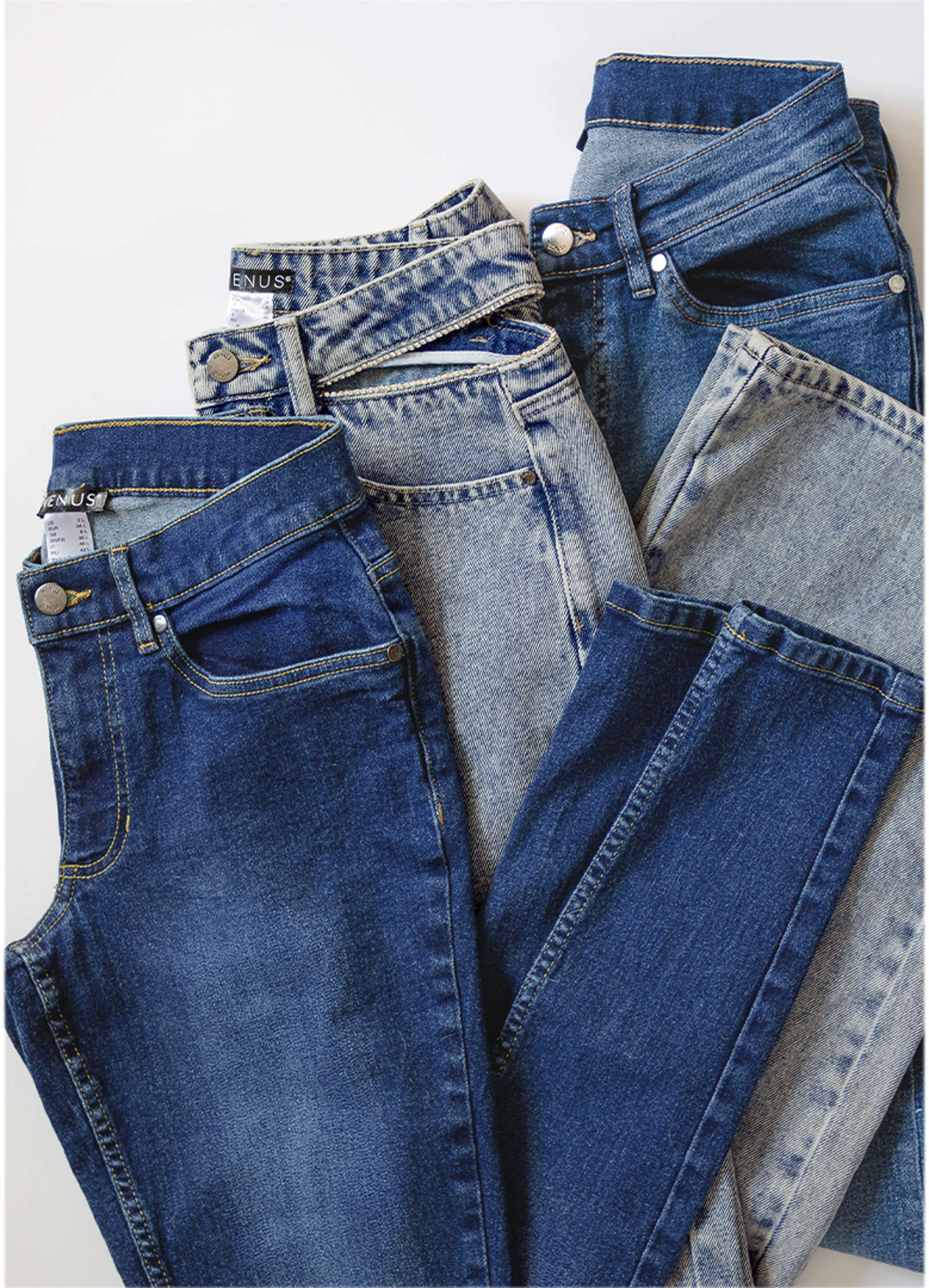 Rhinestone Cut Out Jeans - Acid Wash - Image 10