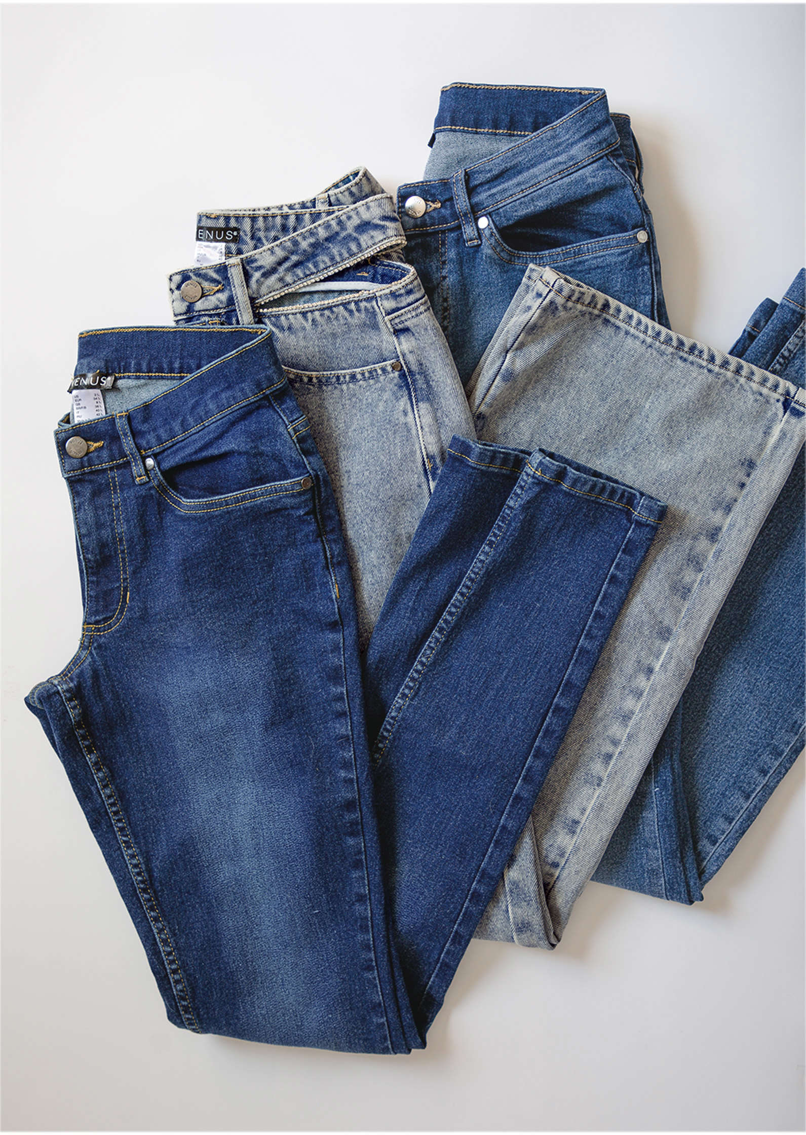 Rhinestone Cut Out Jeans - Acid Wash - Image 11