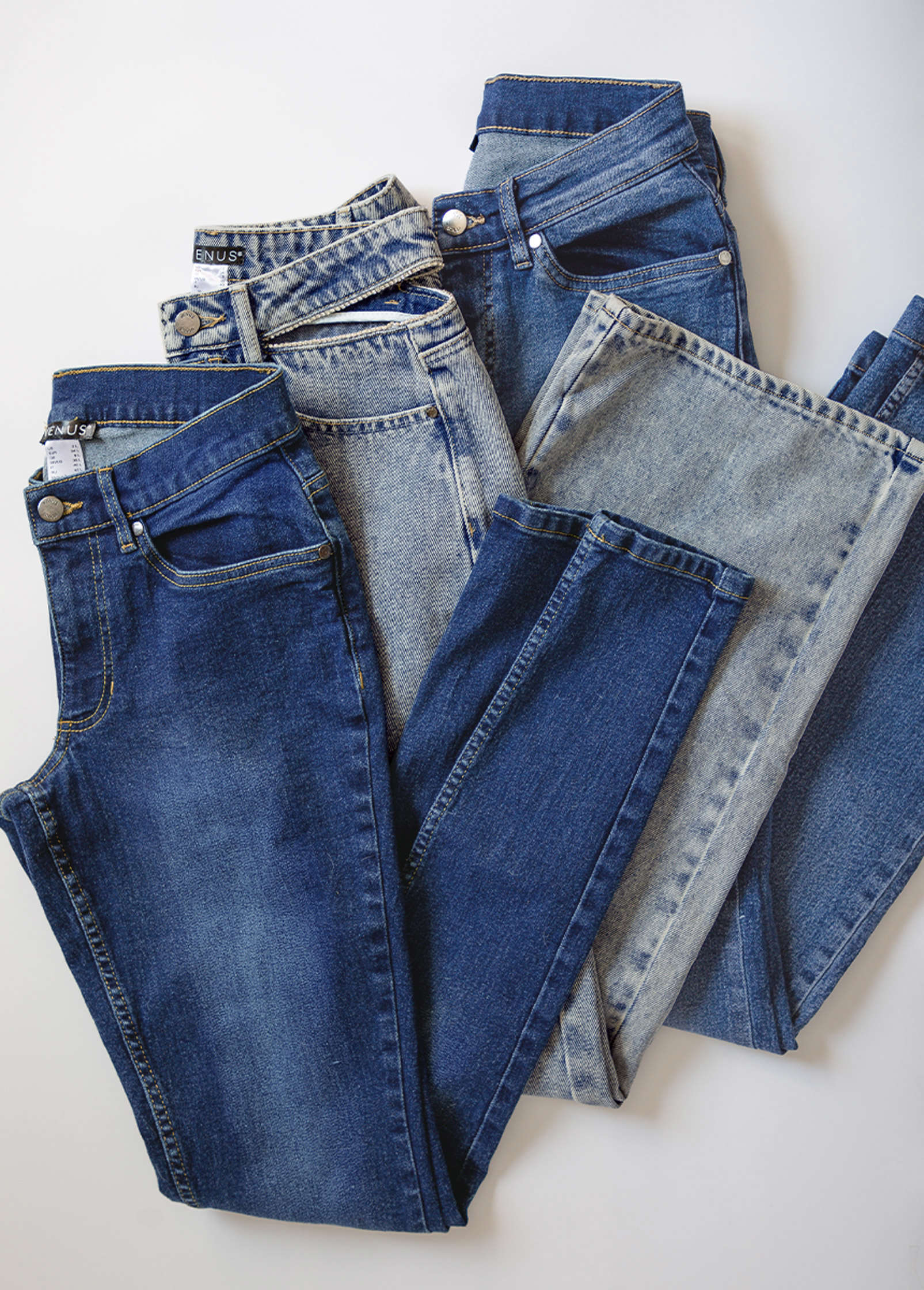 Rhinestone Cut Out Jeans - Acid Wash - Image 13