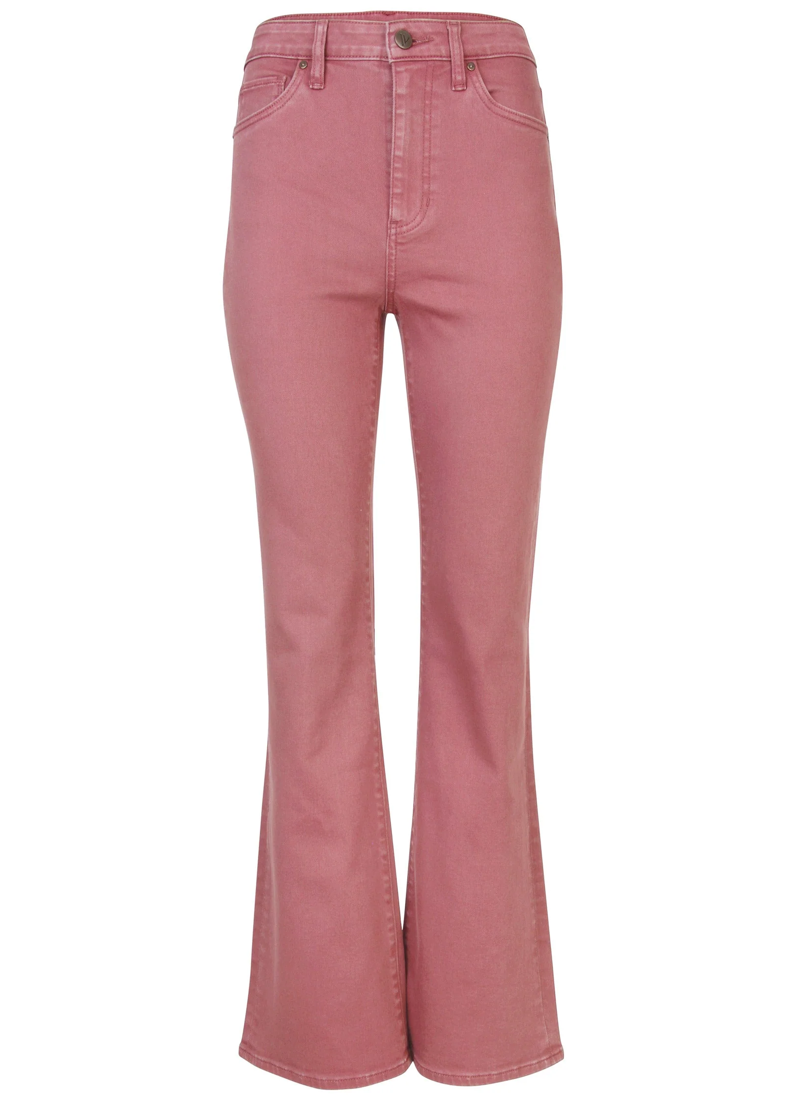 Penelope Modern Flare Jeans - Berry - Image 5