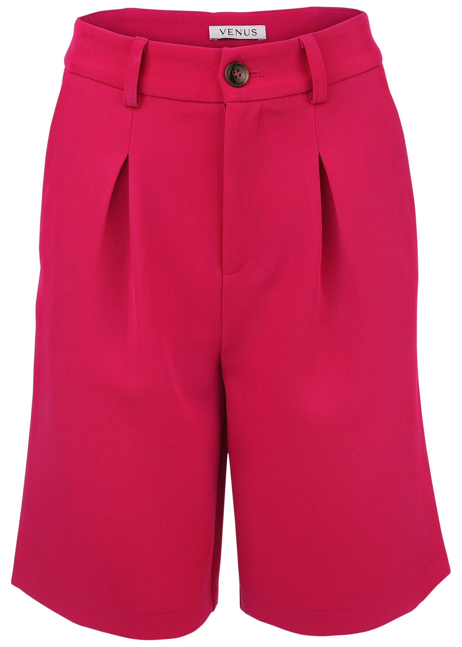 Bermuda Suit Shorts  - Dark Pink - Image 6