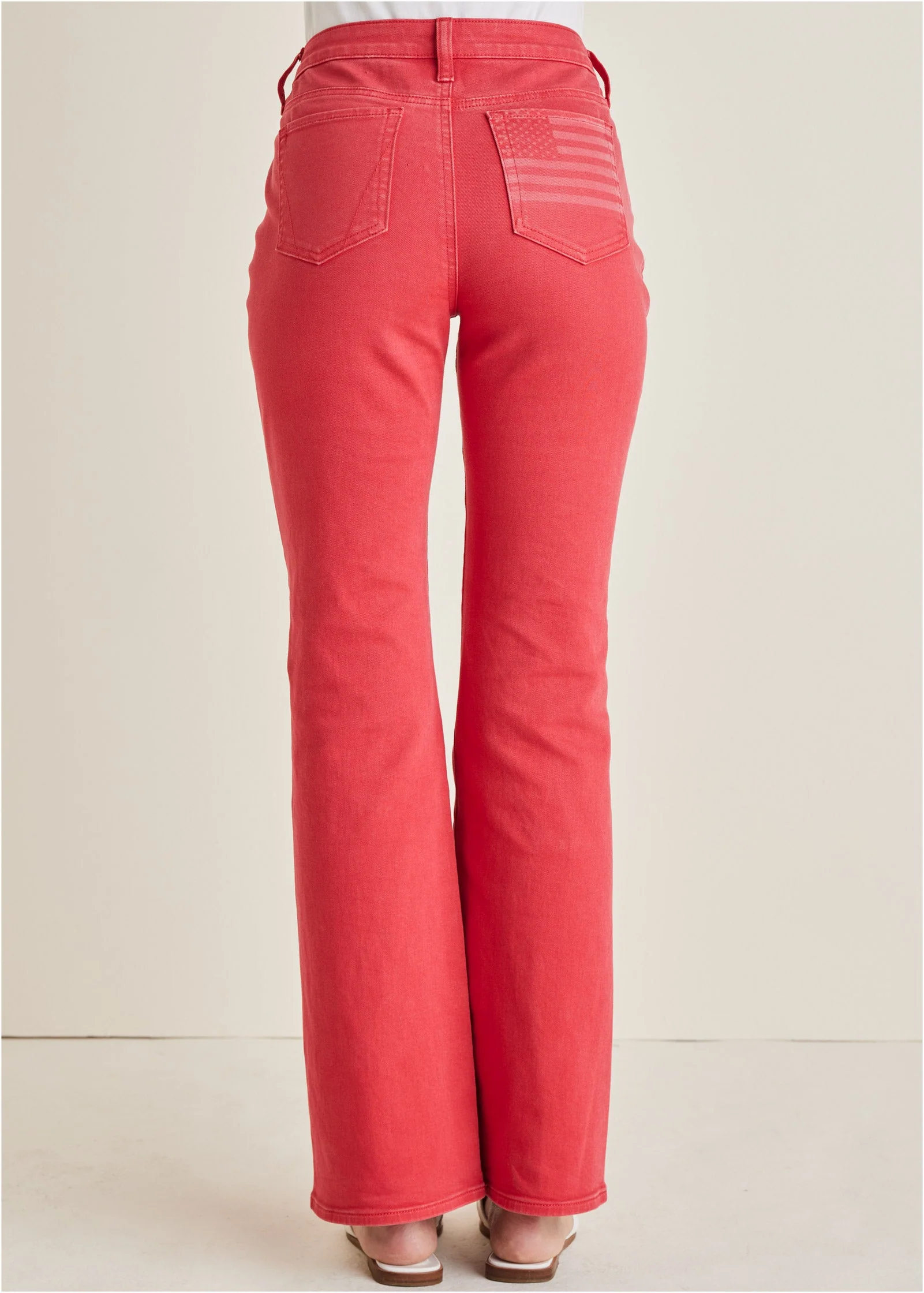 Americana Bootcut Jeans - Scarlet - Image 3