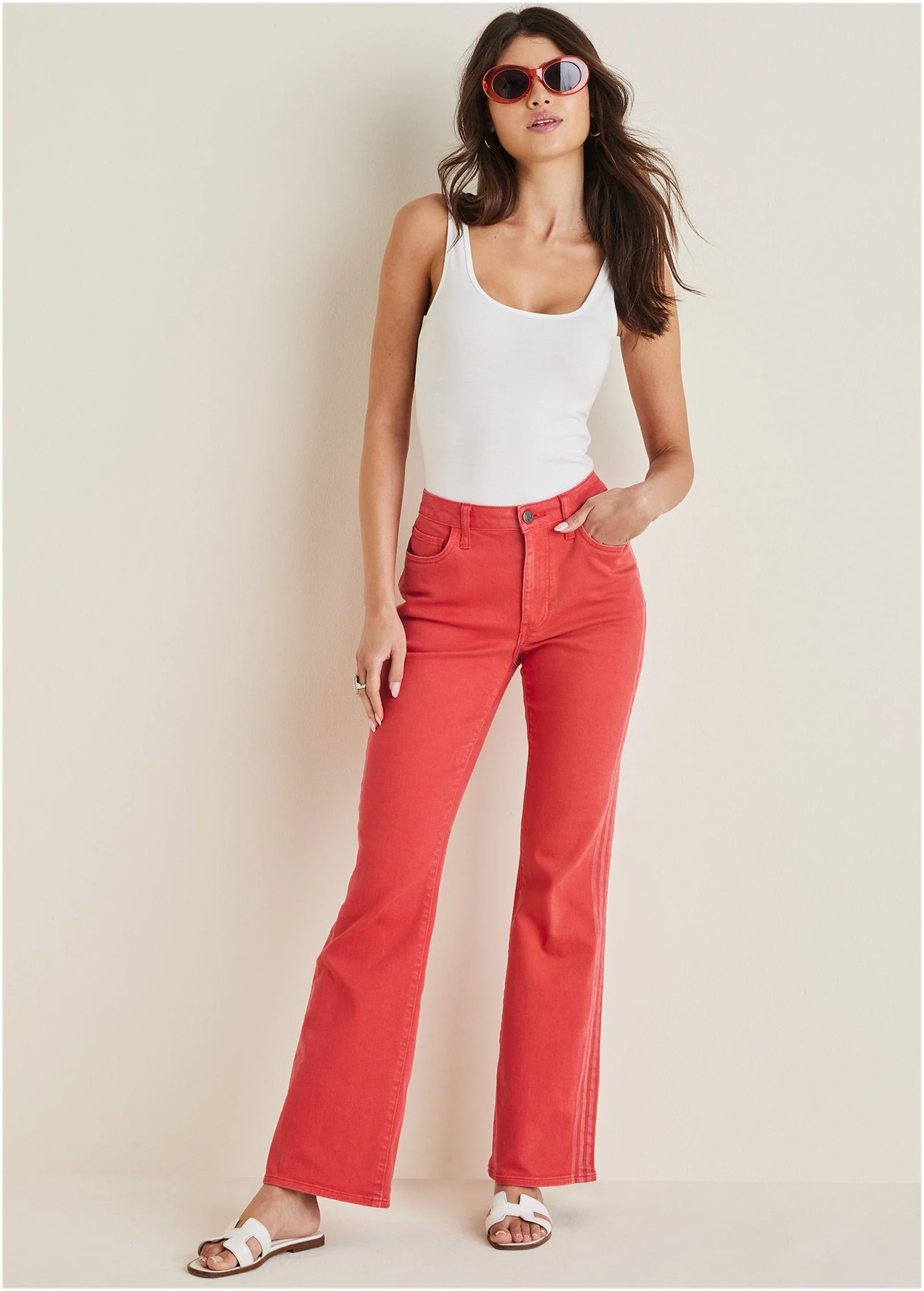 Americana Bootcut Jeans - Scarlet - Image 8